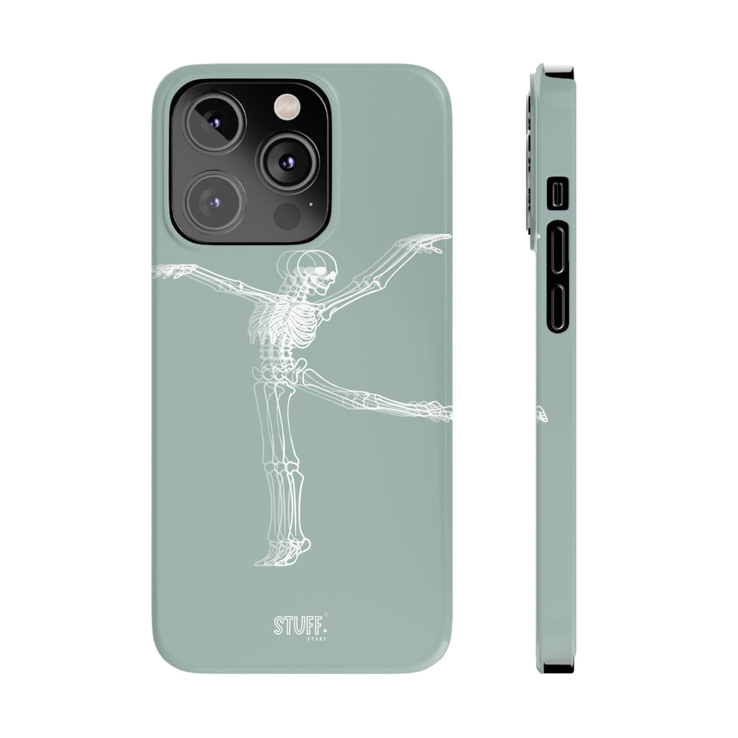 Bone-a-Rina | Coque slim durable et anti-chocs avec Design de Squelette Ballerine