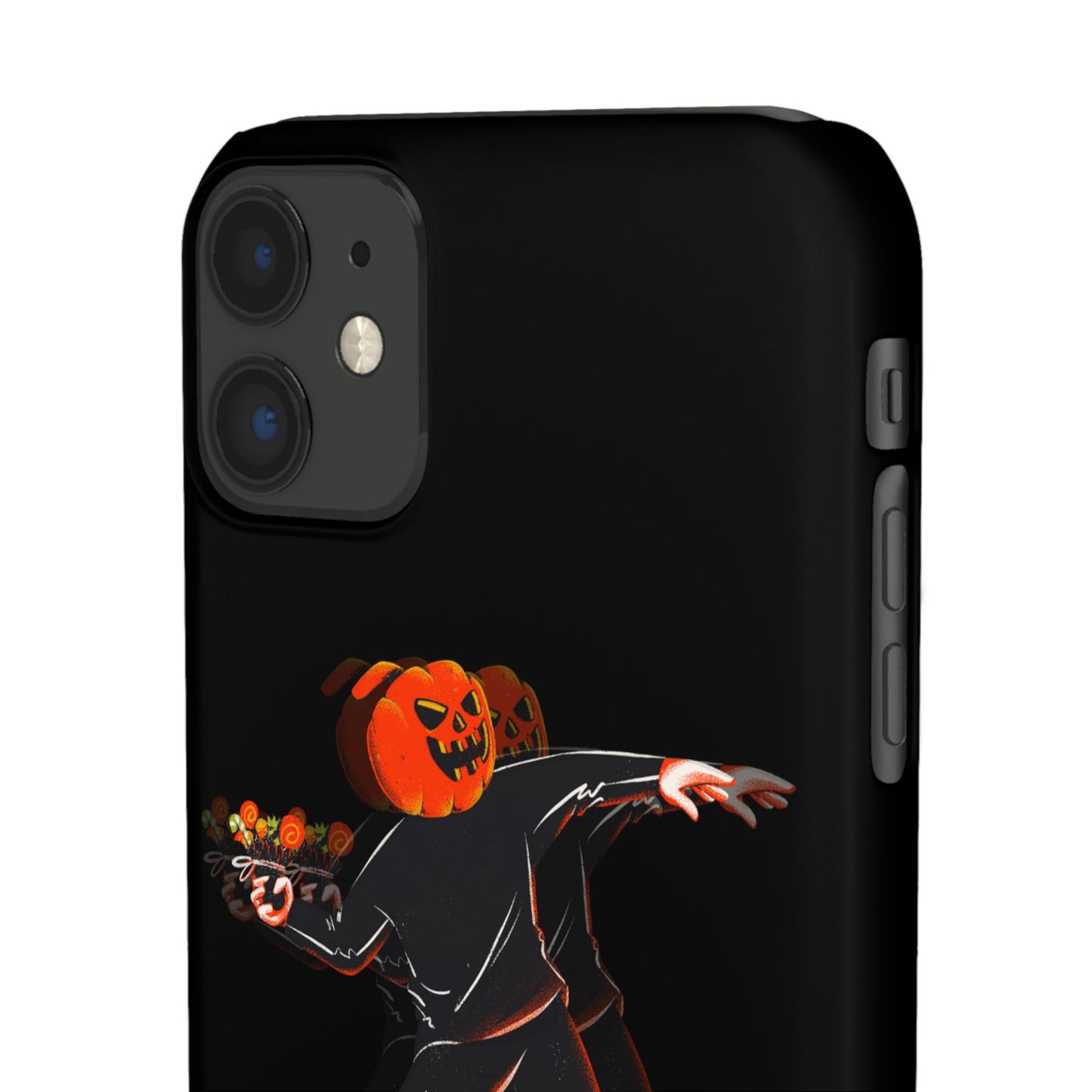 Pumpksy | Coque snap légère et résistante inspiration Banksy – Noir