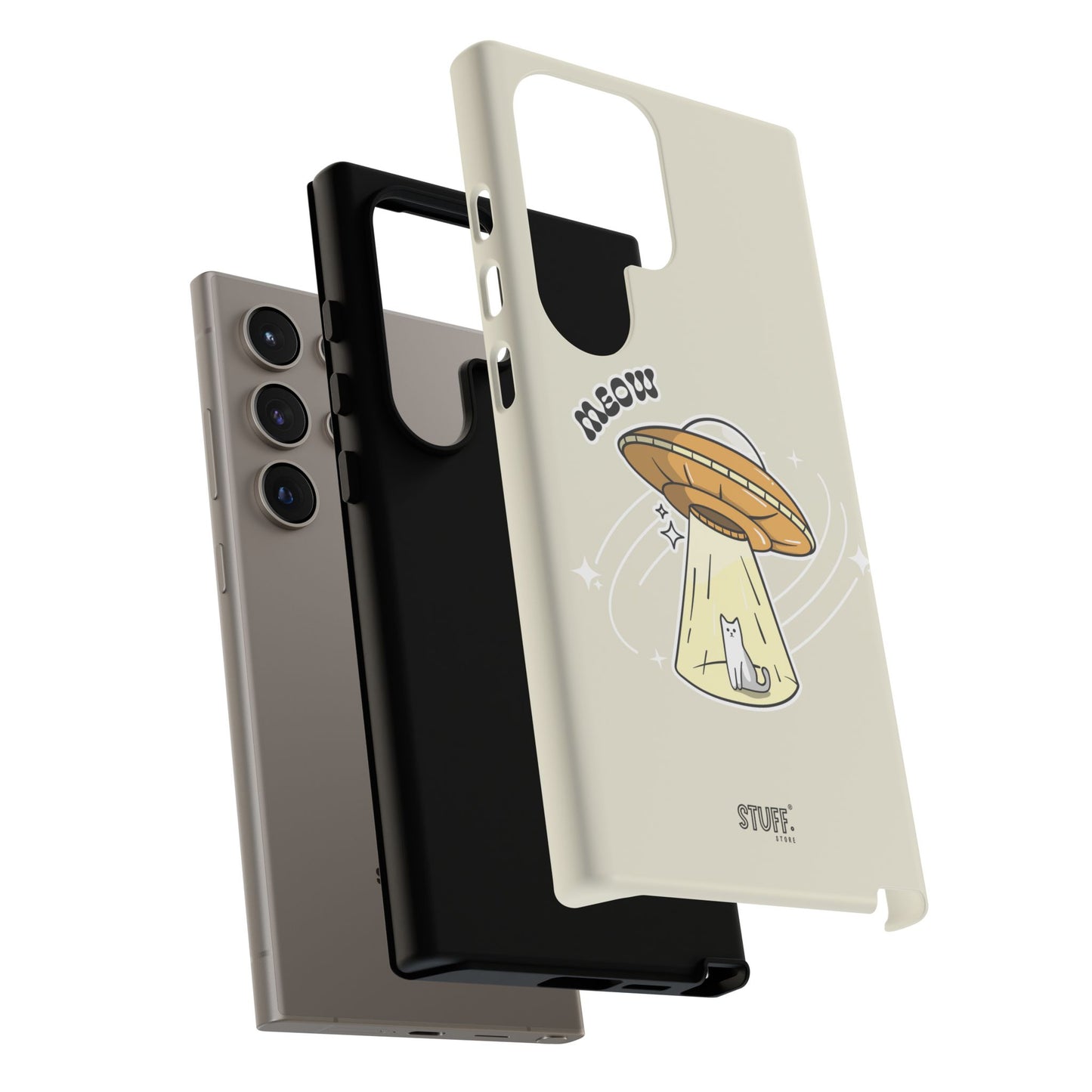 UFO Case | Coque résistante double protection avec Design OVNI fun