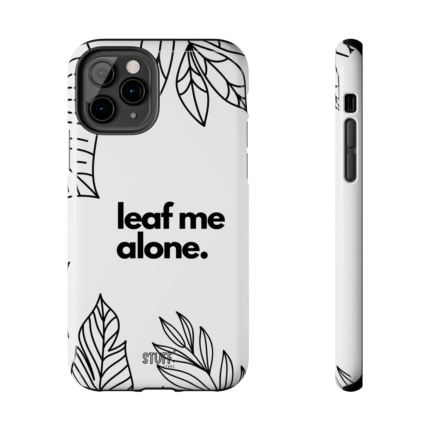 Leaf Me Case | Coque résistante double protection avec design minimaliste