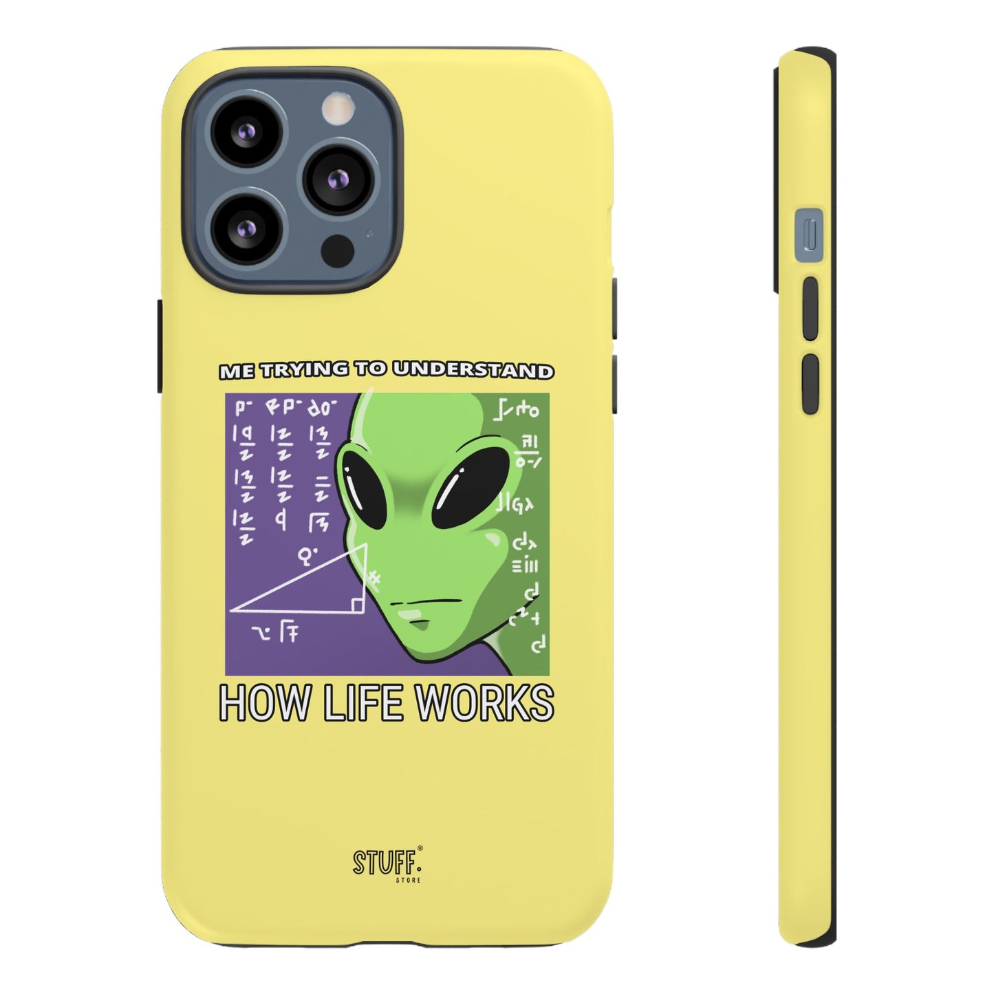 Confused Alien Case | Coque résistante Dual Protect anti-choc