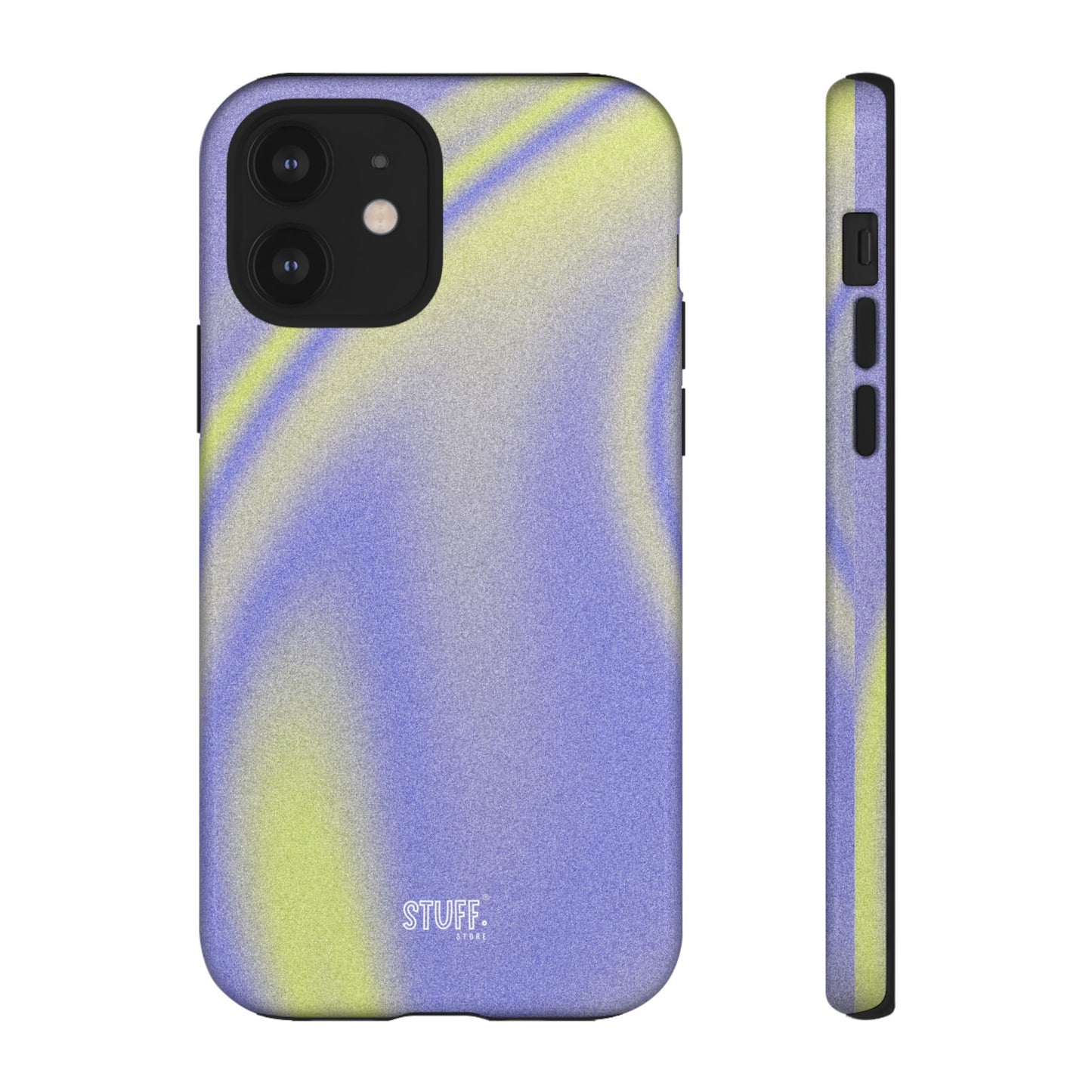 Vibrant Case | Coque résistante double protection anti-choc - Violet & Jaune