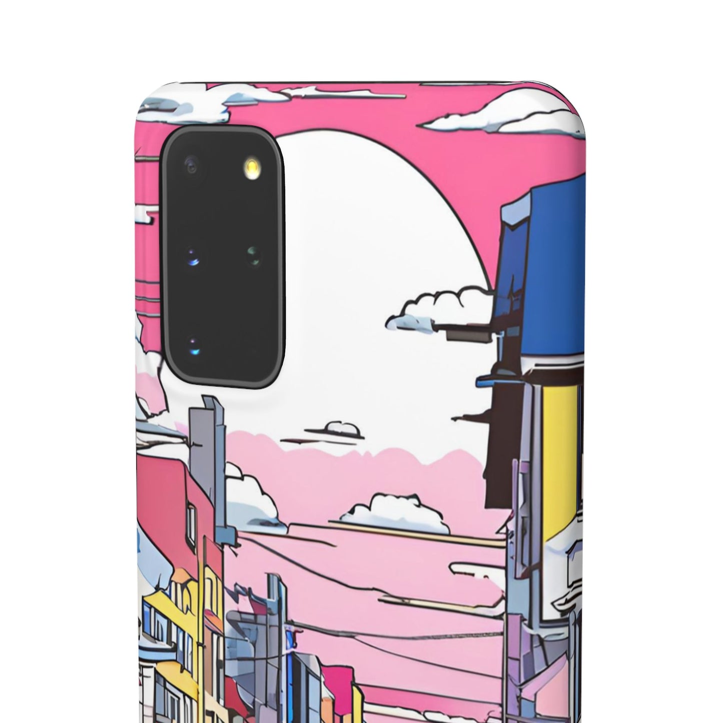 Pop Art Sunset | Coque snap légère et résistante inspiration Lichtenstein