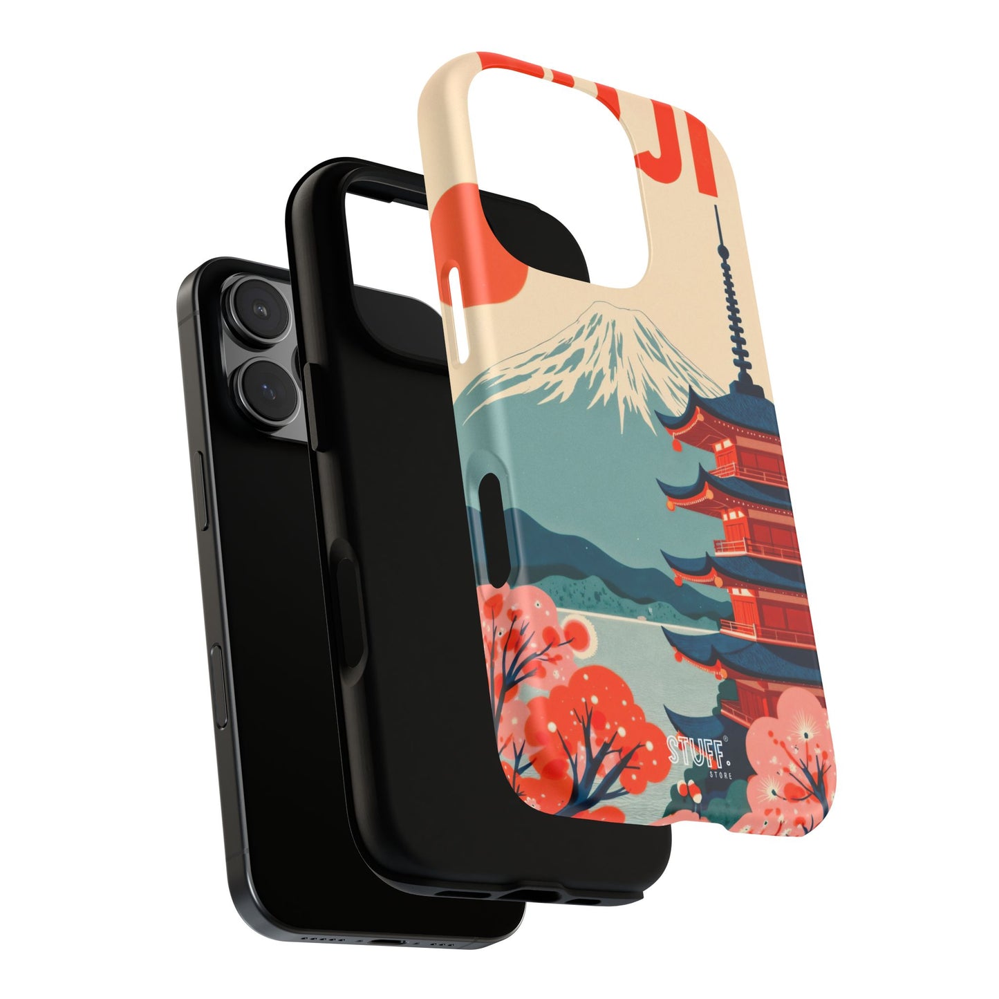 Fuji Case | Durable double protection case with Mount Fuji design