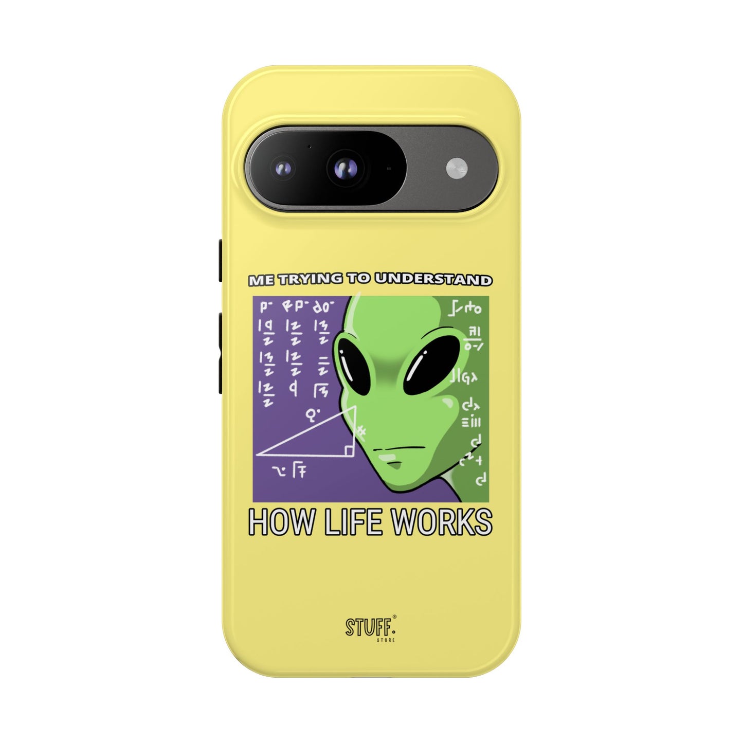 Confused Alien Case | Coque résistante Dual Protect anti-choc