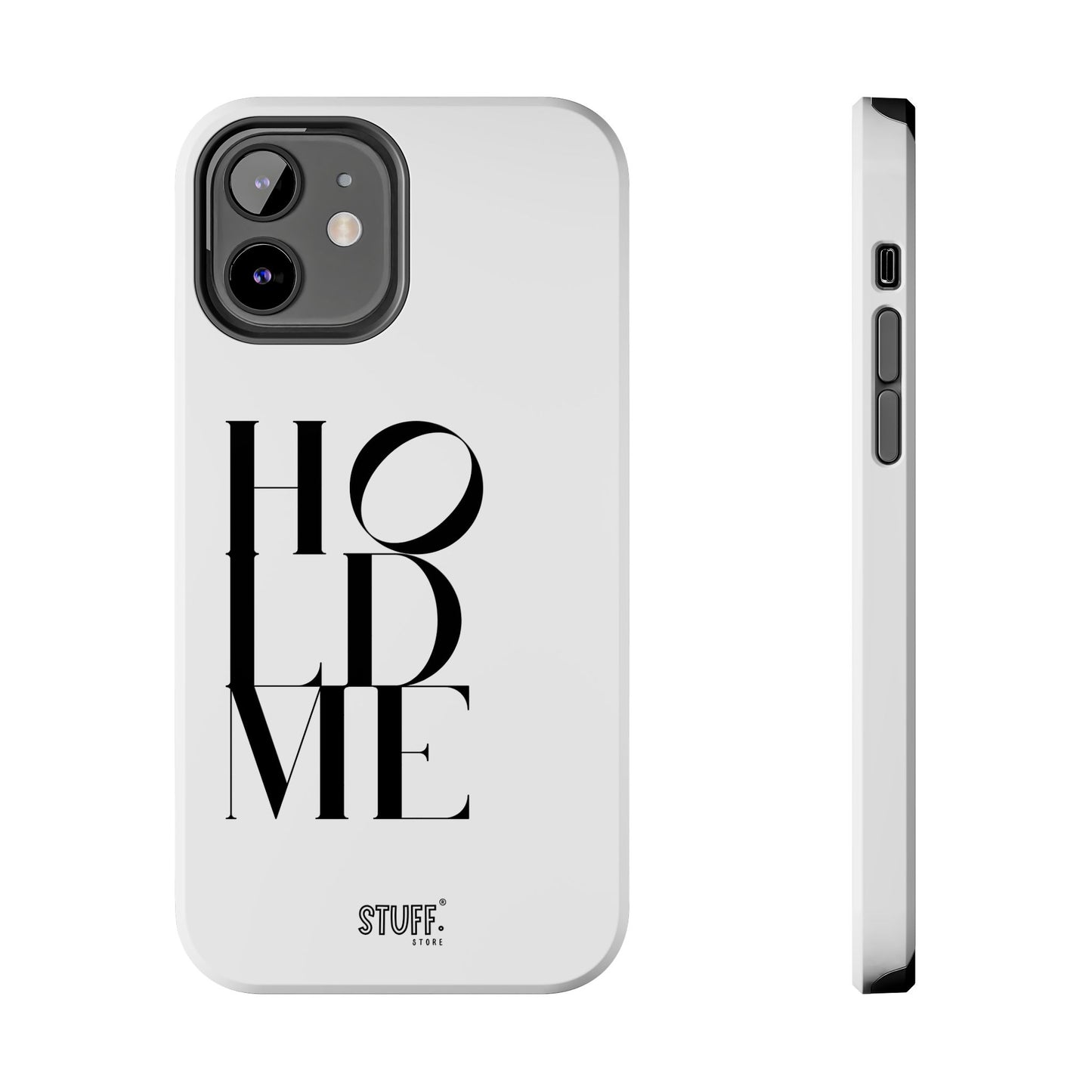 Hold Me | Coque résistante et durable avec Design épuré Monochrome