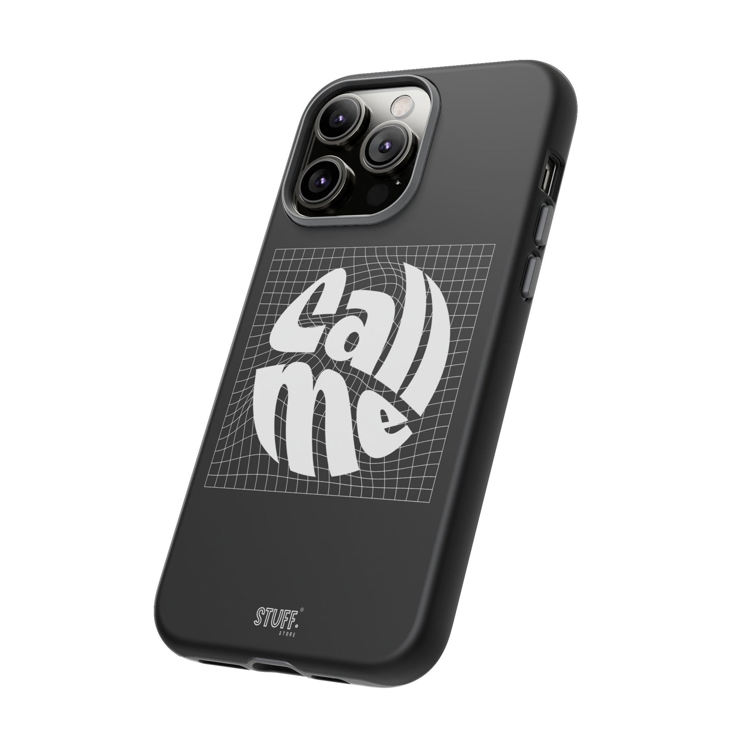 Call Me Case | Coque résistante double protection - Noir Effet Mat