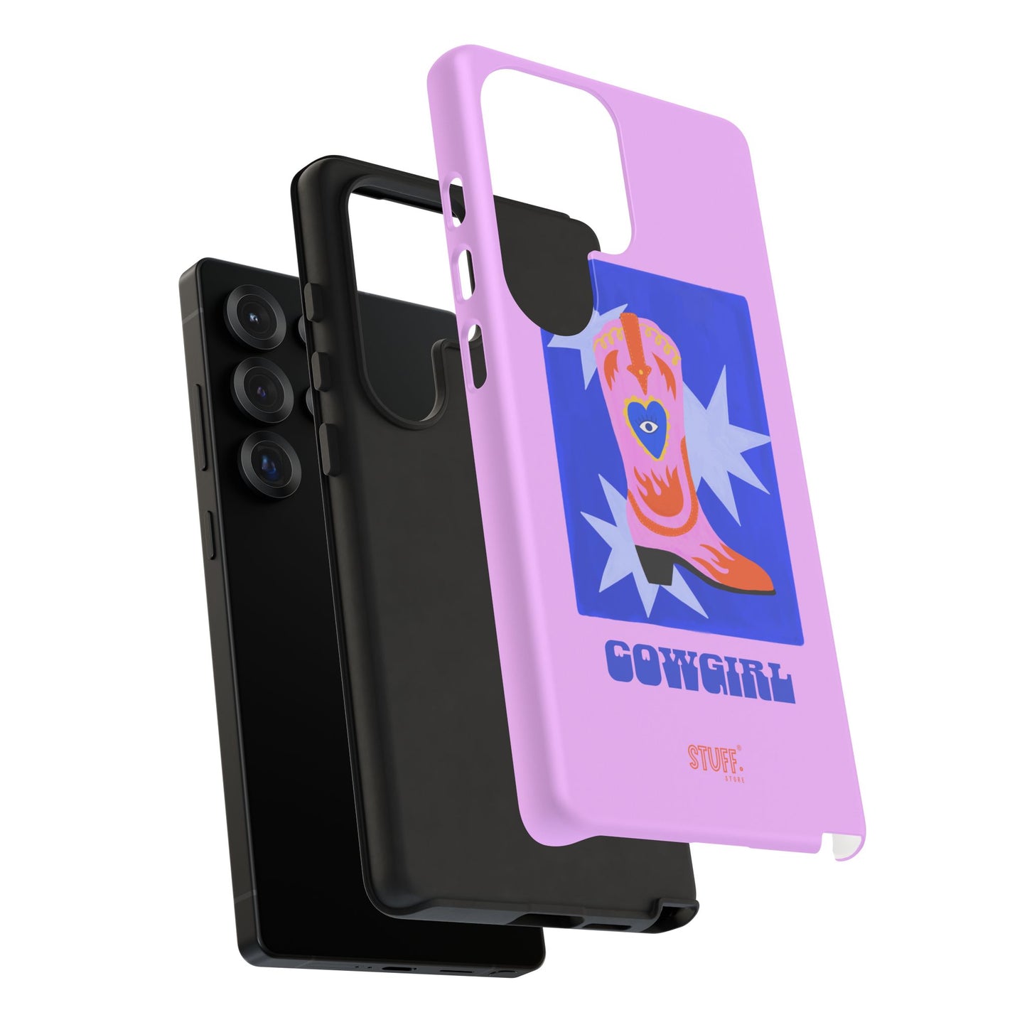 Cowgirl Case | Cose résistante double protection avec Design Western