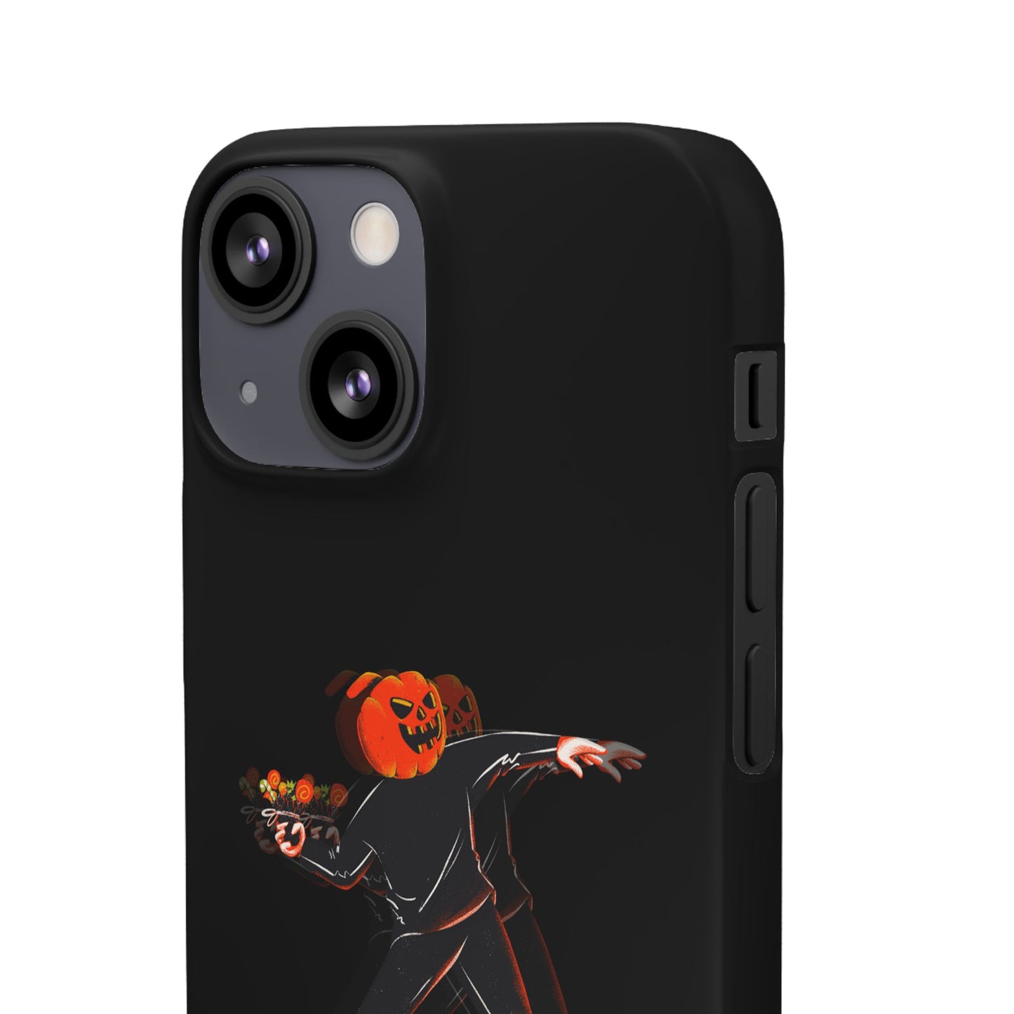 Pumpksy | Coque snap légère et résistante inspiration Banksy – Noir