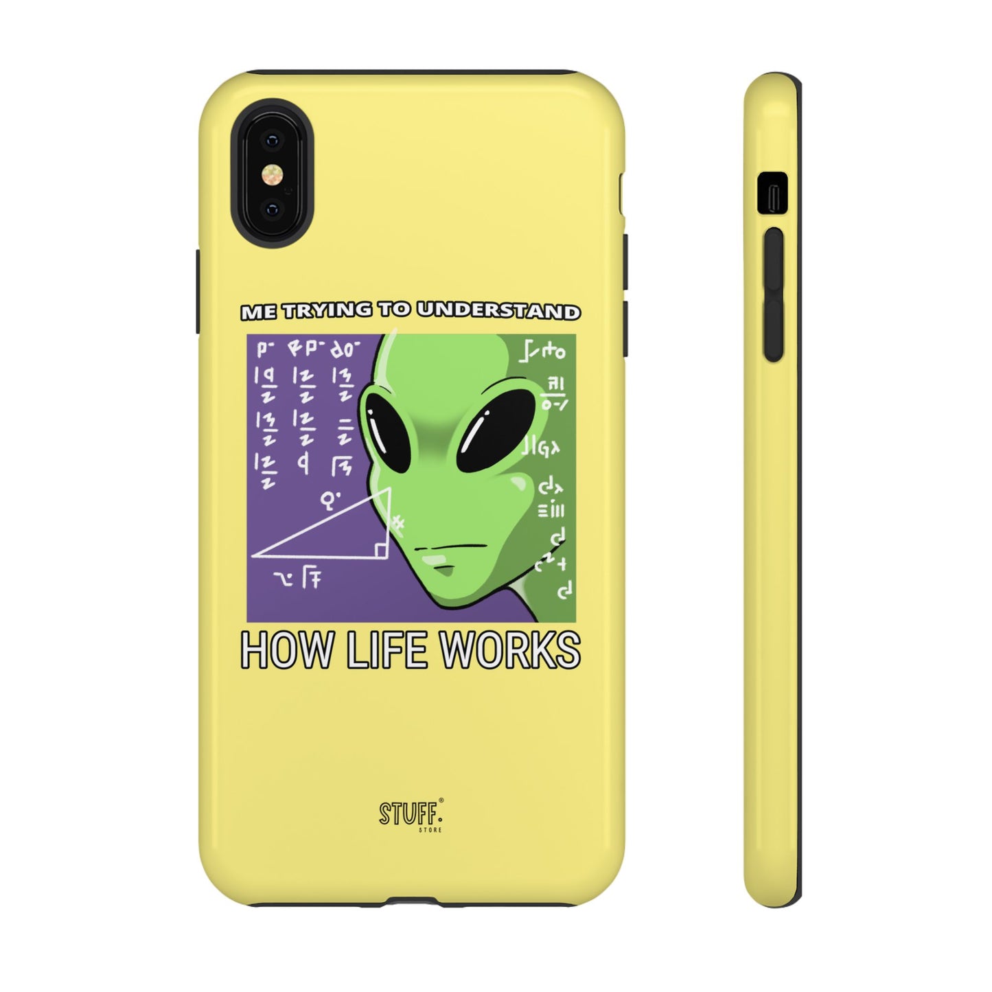 Confused Alien Case | Coque résistante Dual Protect anti-choc