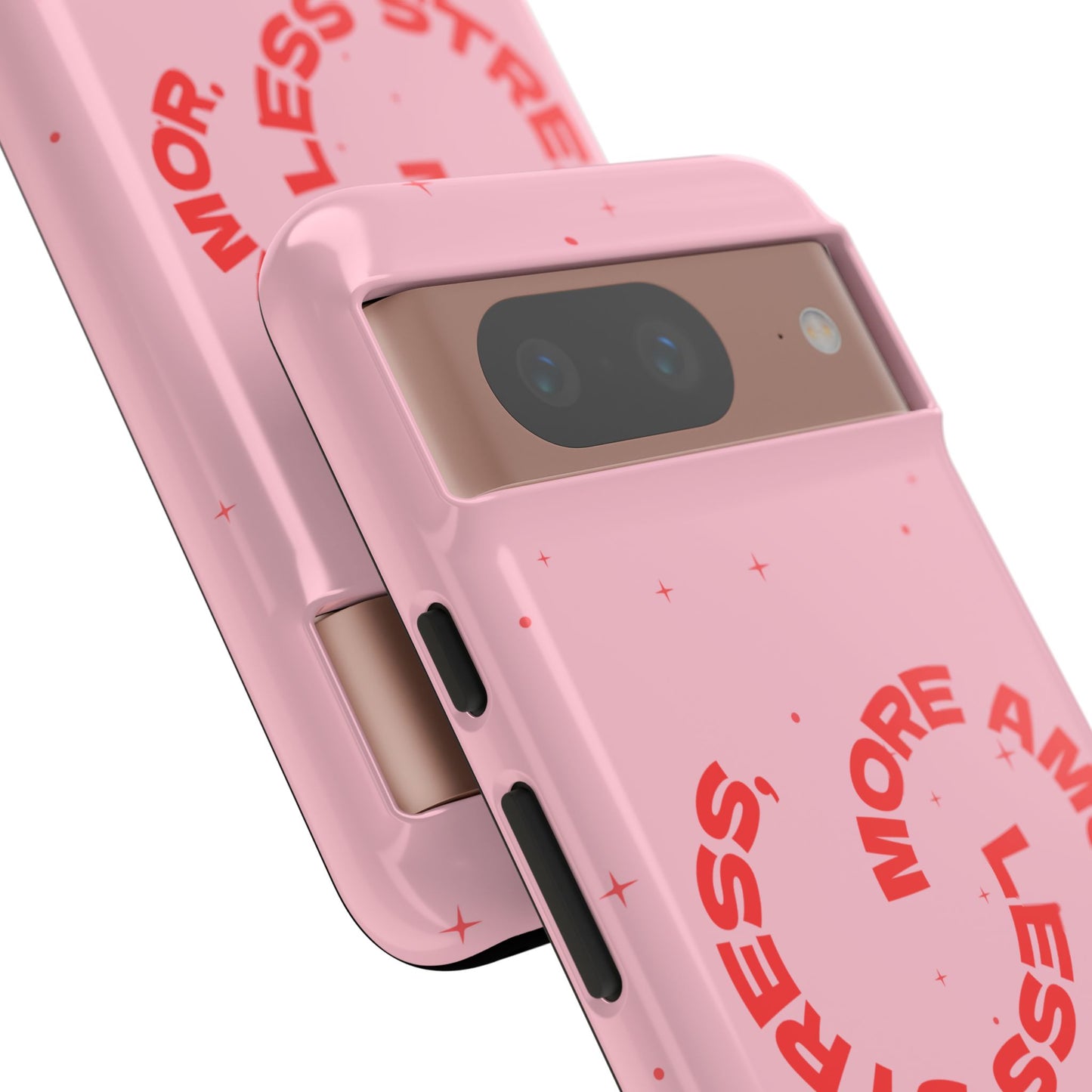 More Amor Case | Coque résistante double protection avec phrase Bienveillante