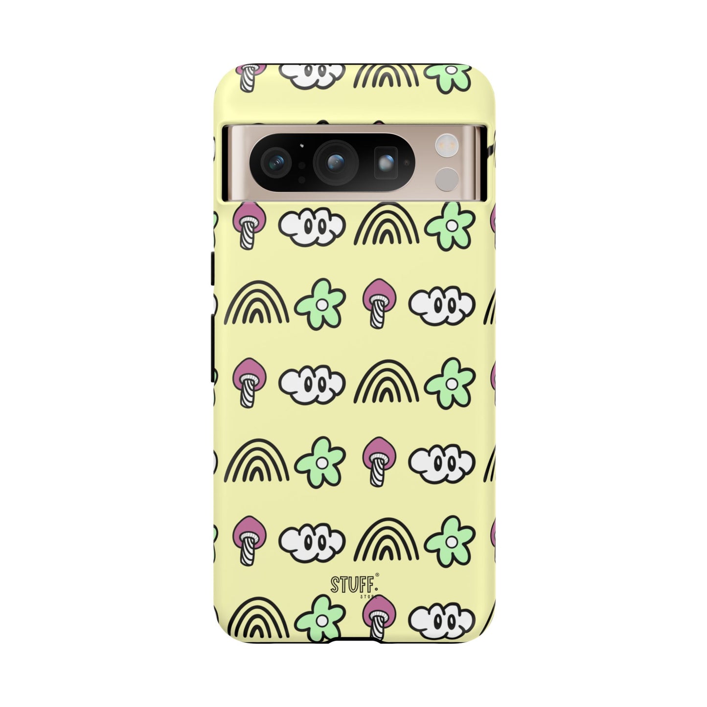 Pixie Case | Coque résistante double protection — Collection Pixie — Jaune