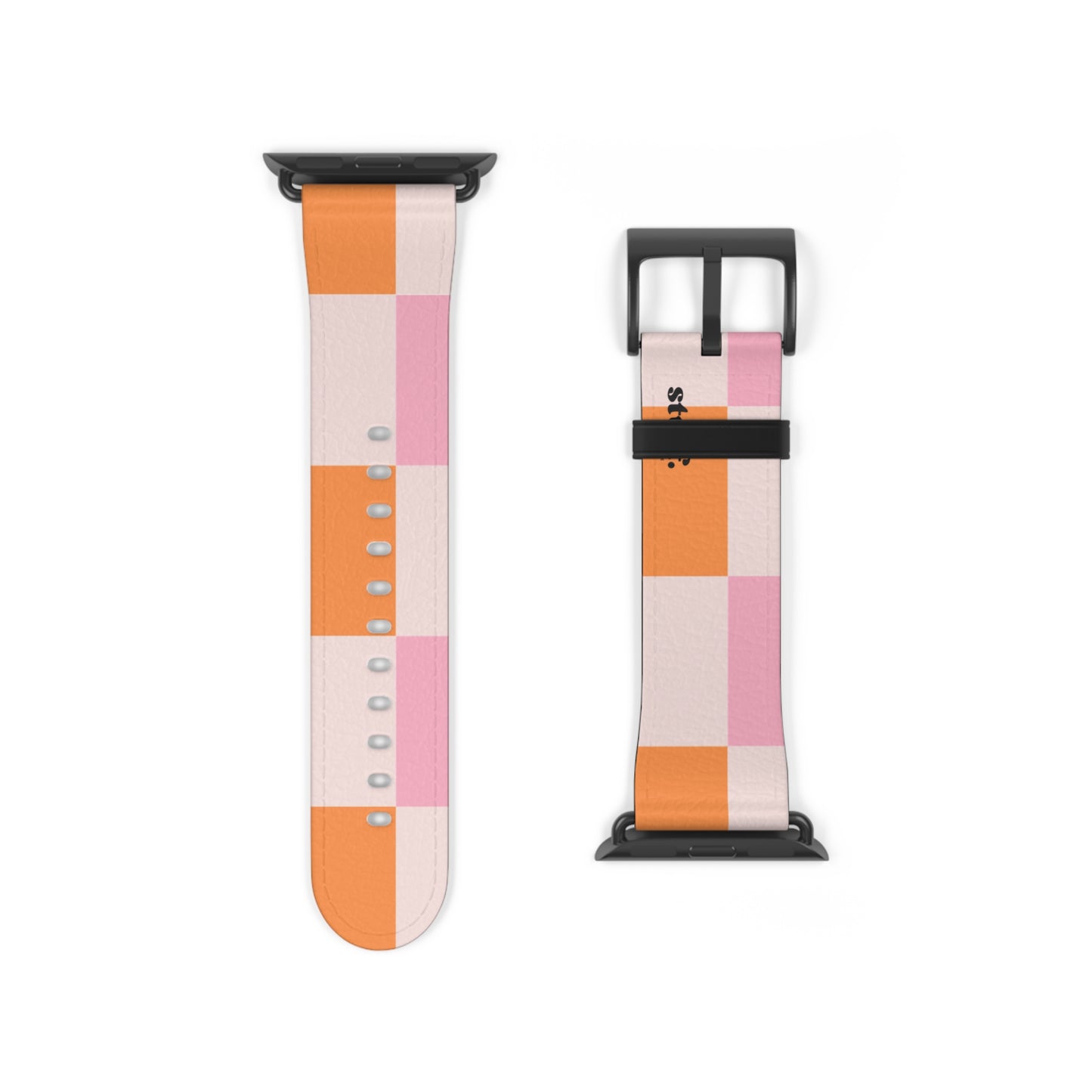 Peachy Band | bracelet Apple Watch simili cuir