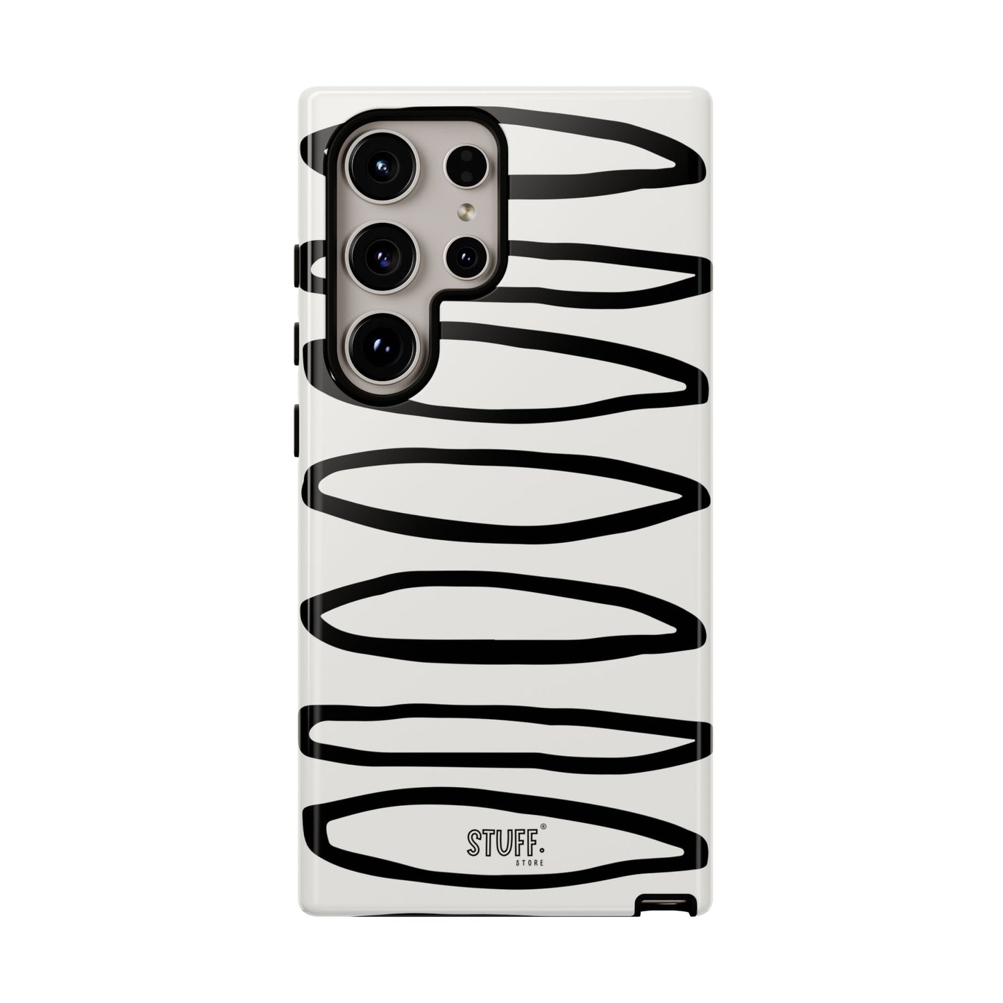Loopy Case | Coque résistante double protection - Motif cercles abstraits