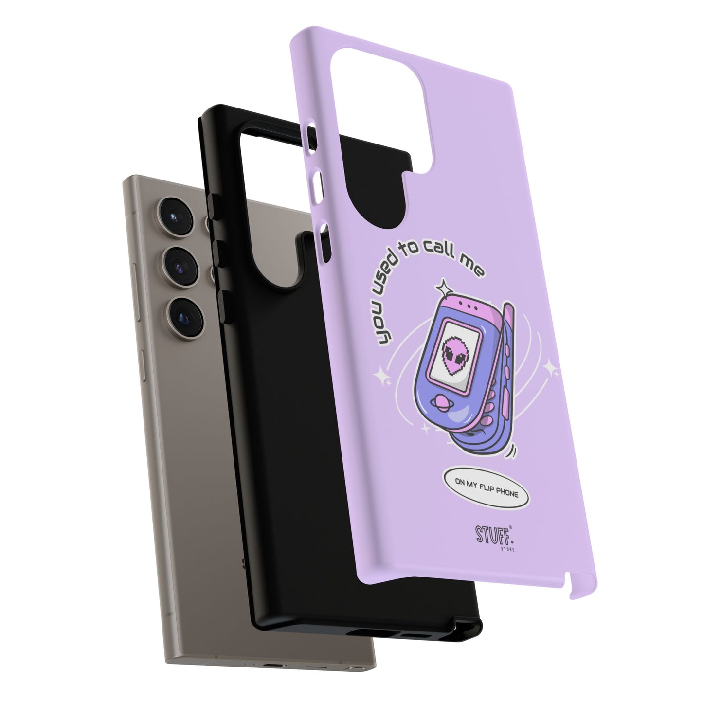 Flip Phone Case | Coque résistante double protection avec Design Y2K
