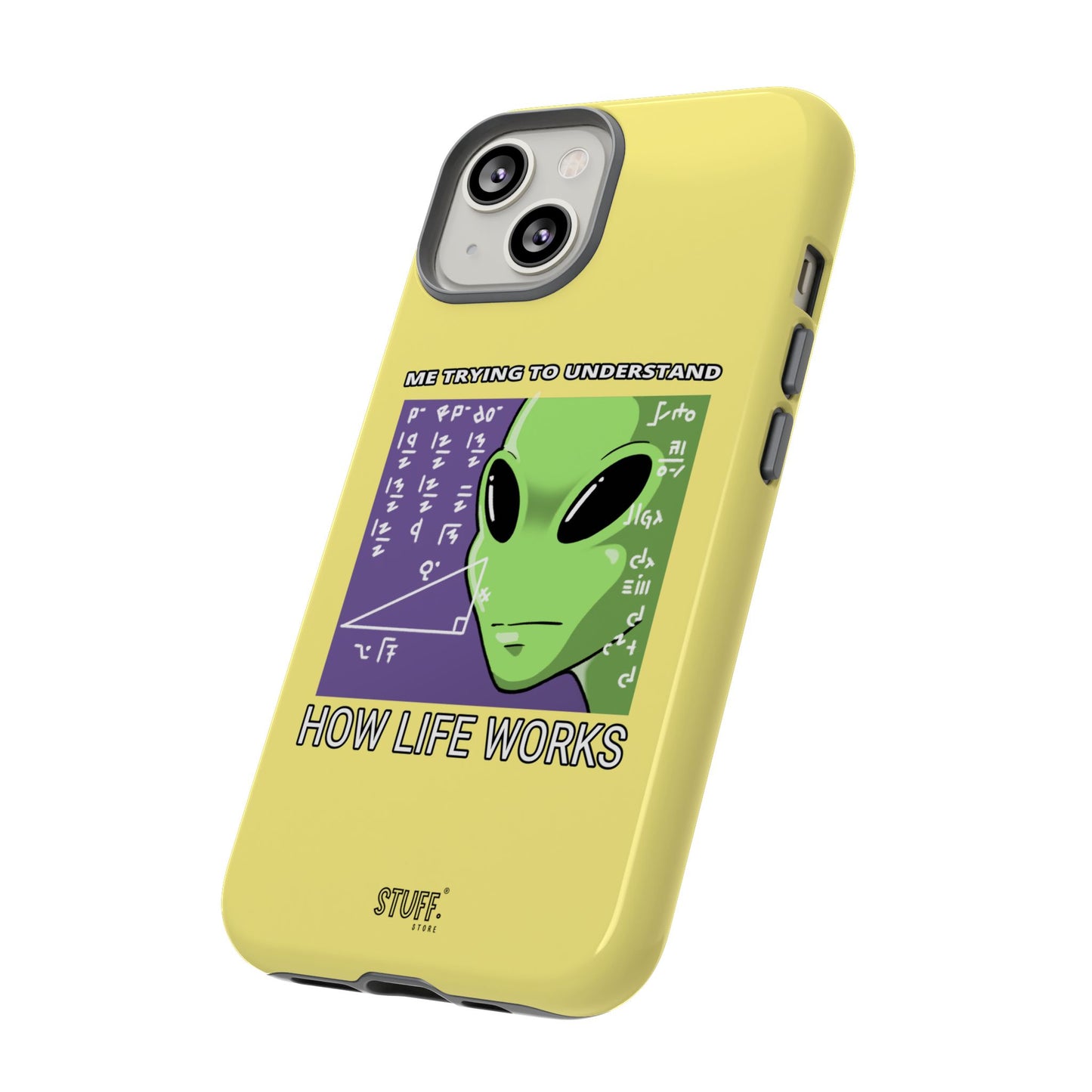 Confused Alien Case | Coque résistante Dual Protect anti-choc