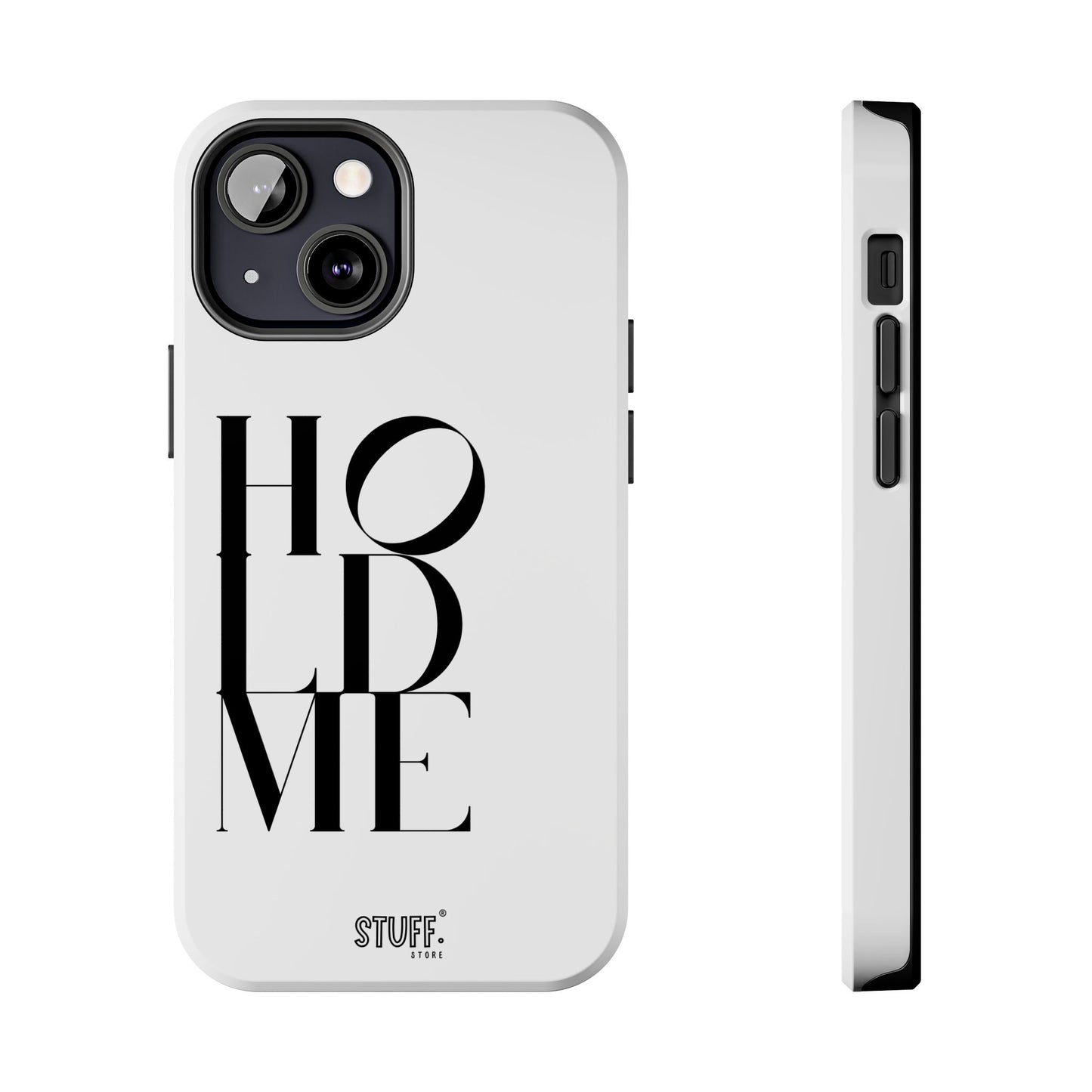 Hold Me | Coque résistante et durable avec Design épuré Monochrome