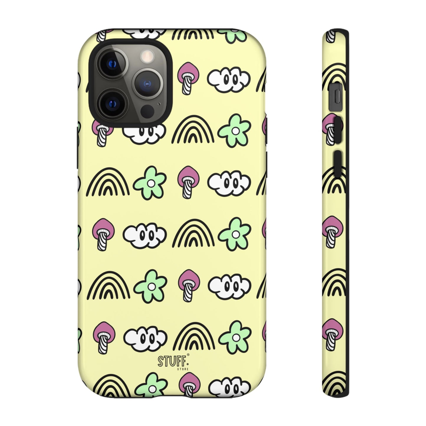 Pixie Case | Coque résistante double protection — Collection Pixie — Jaune