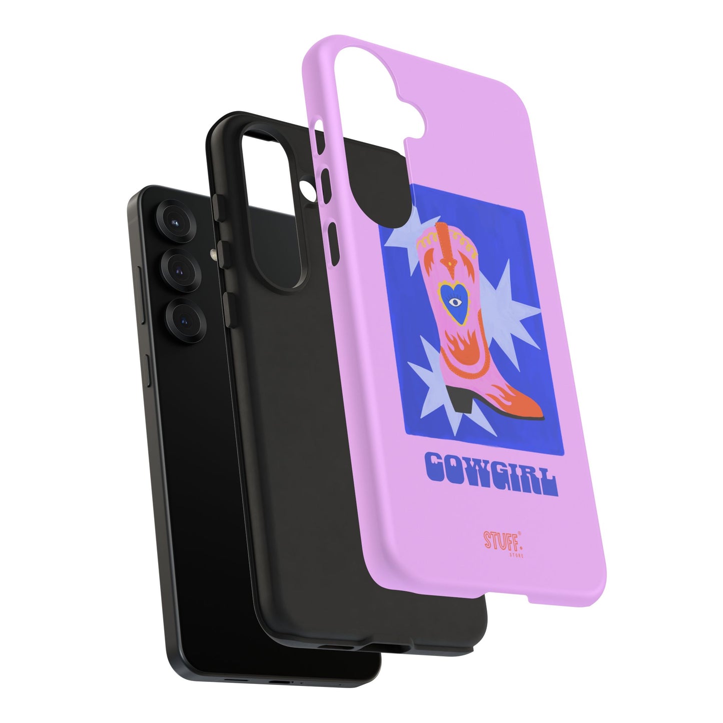 Cowgirl Case | Cose résistante double protection avec Design Western