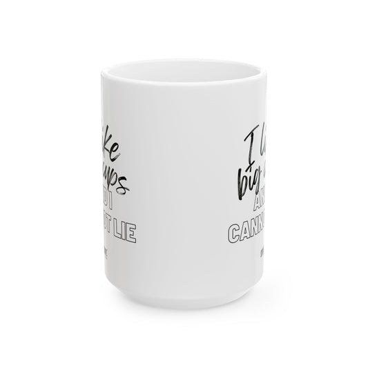 Big Cup | Mug en céramique avec phrase drôle — 440ml