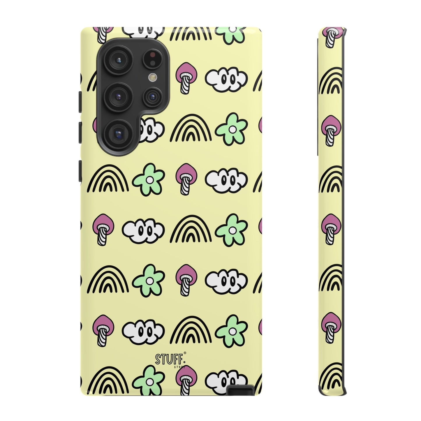 Pixie Case | Coque résistante double protection — Collection Pixie — Jaune