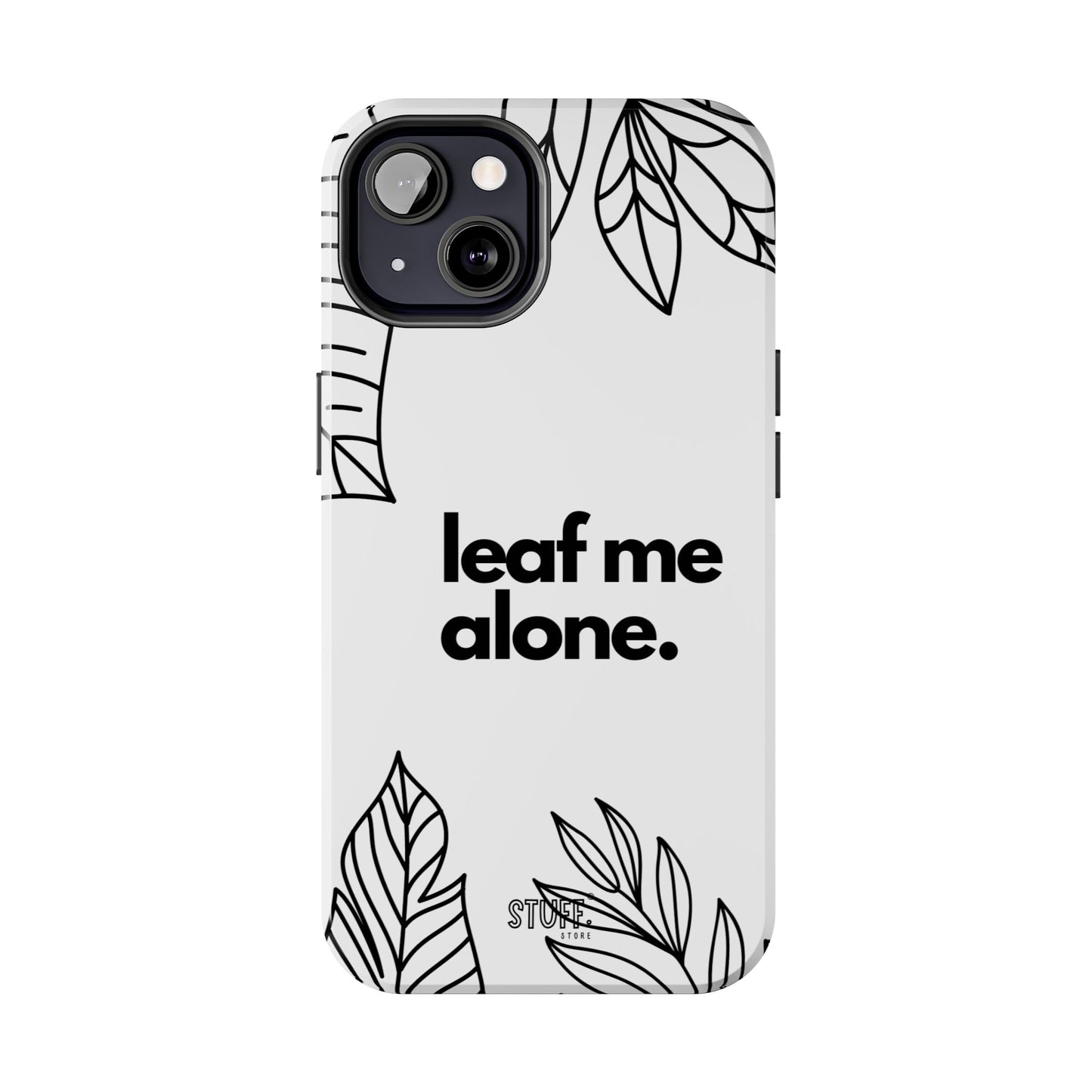 Leaf Me Case | Coque résistante double protection avec design minimaliste