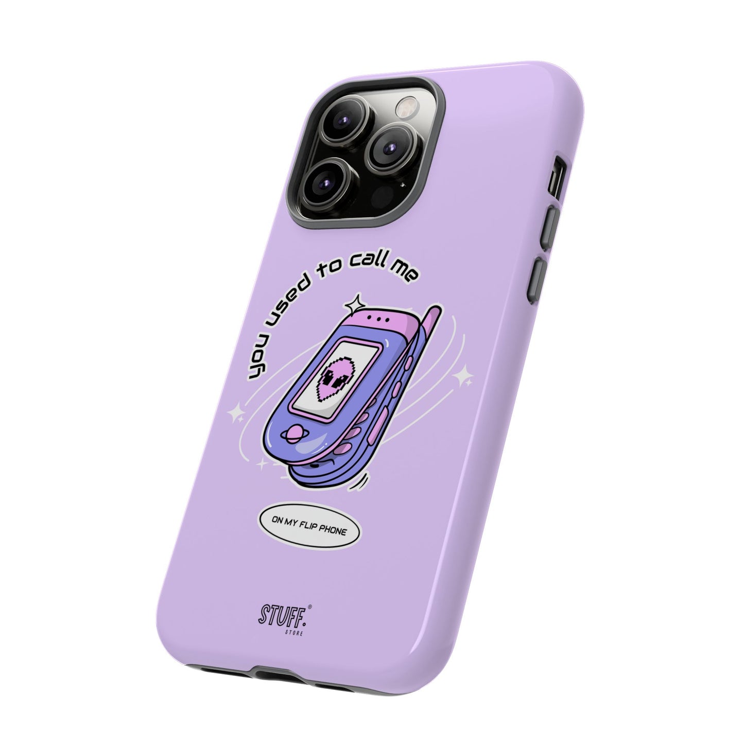 Flip Phone Case | Coque résistante double protection avec Design Y2K
