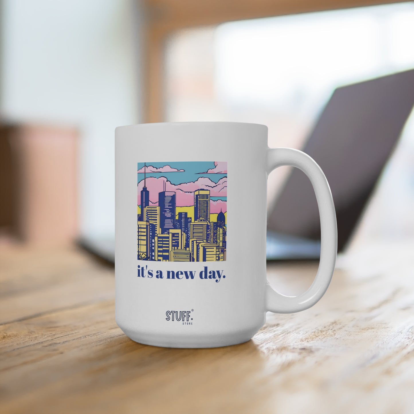 New Day Cup | Mug en céramique 330ml / 440ml