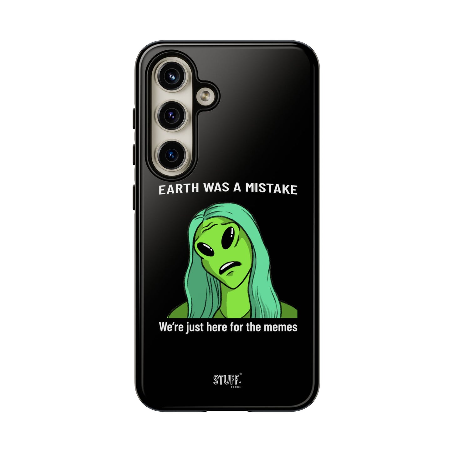 Meme Liking Alien Case | Coque résistante double protection pour les amateurs de Pop Culture