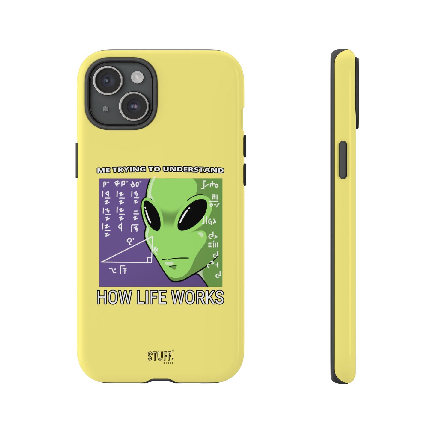 Confused Alien Case | Coque résistante Dual Protect anti-choc