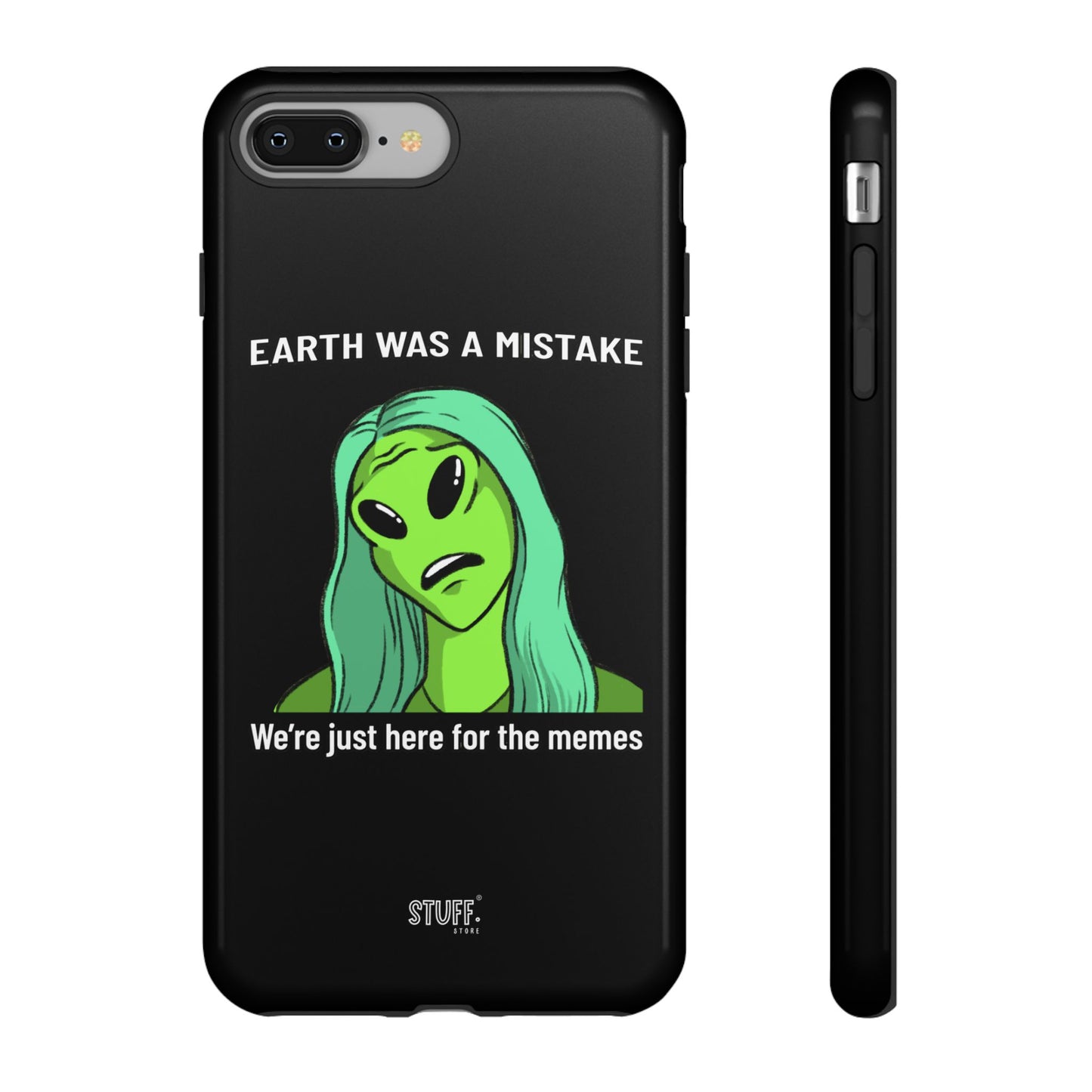 Meme Liking Alien Case | Coque résistante double protection pour les amateurs de Pop Culture