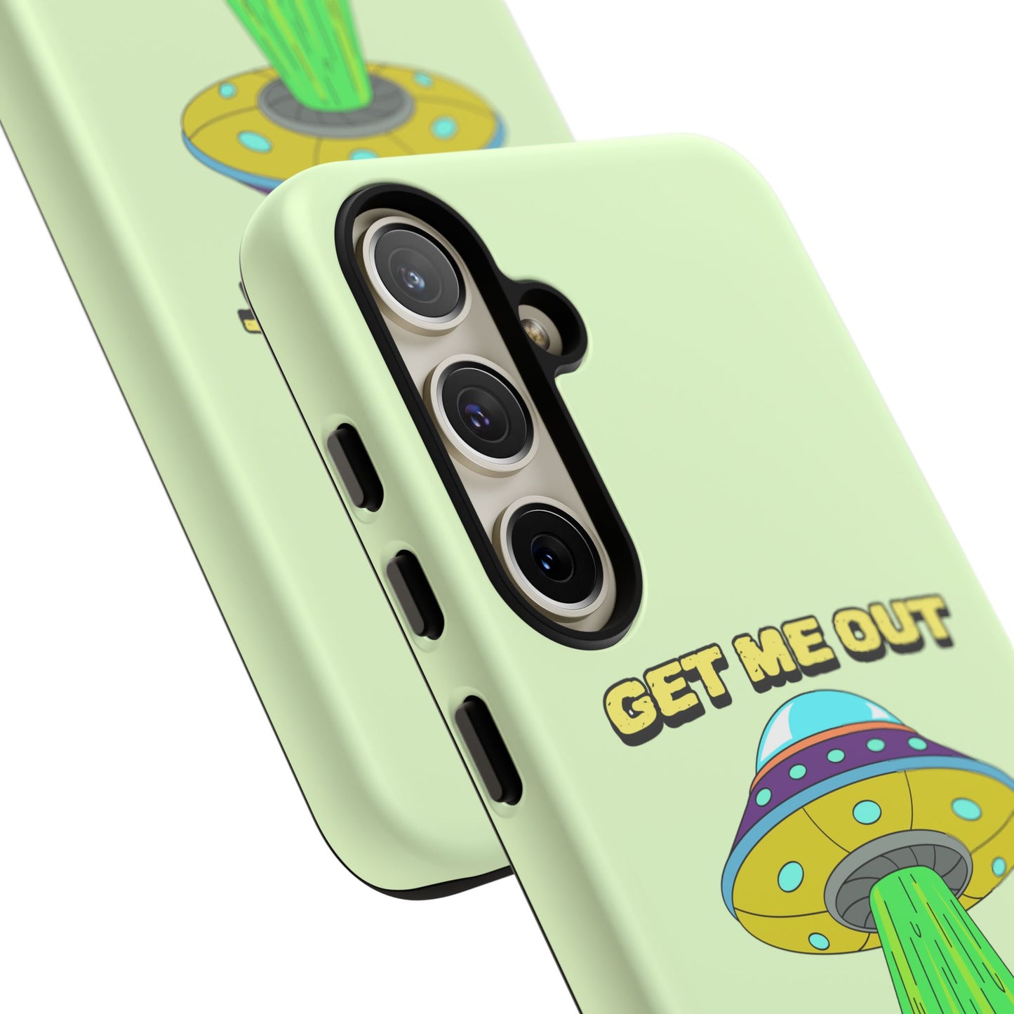 Get Me Out of Here | Coque résistante anti-choc — Vert Menthe