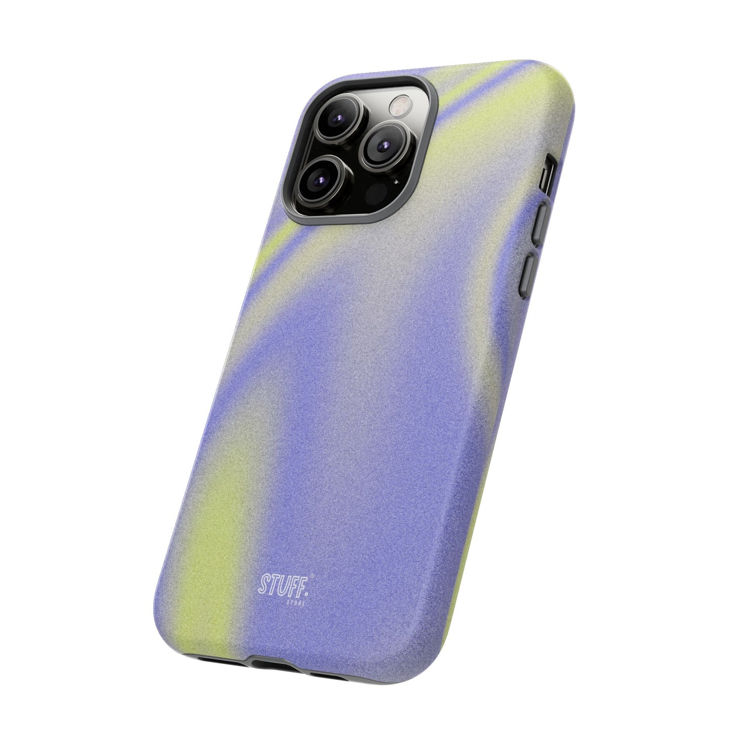 Vibrant Case | Coque résistante double protection anti-choc - Violet & Jaune