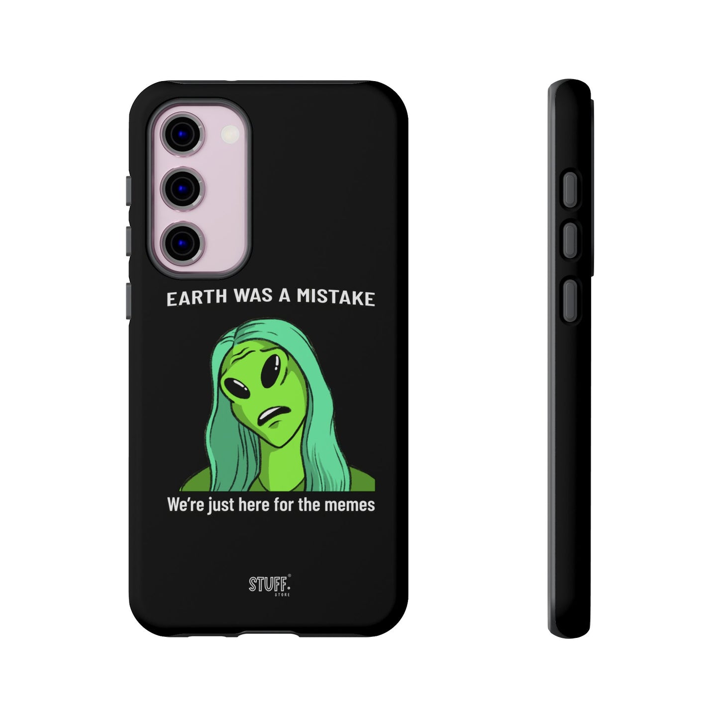 Meme Liking Alien Case | Coque résistante double protection pour les amateurs de Pop Culture