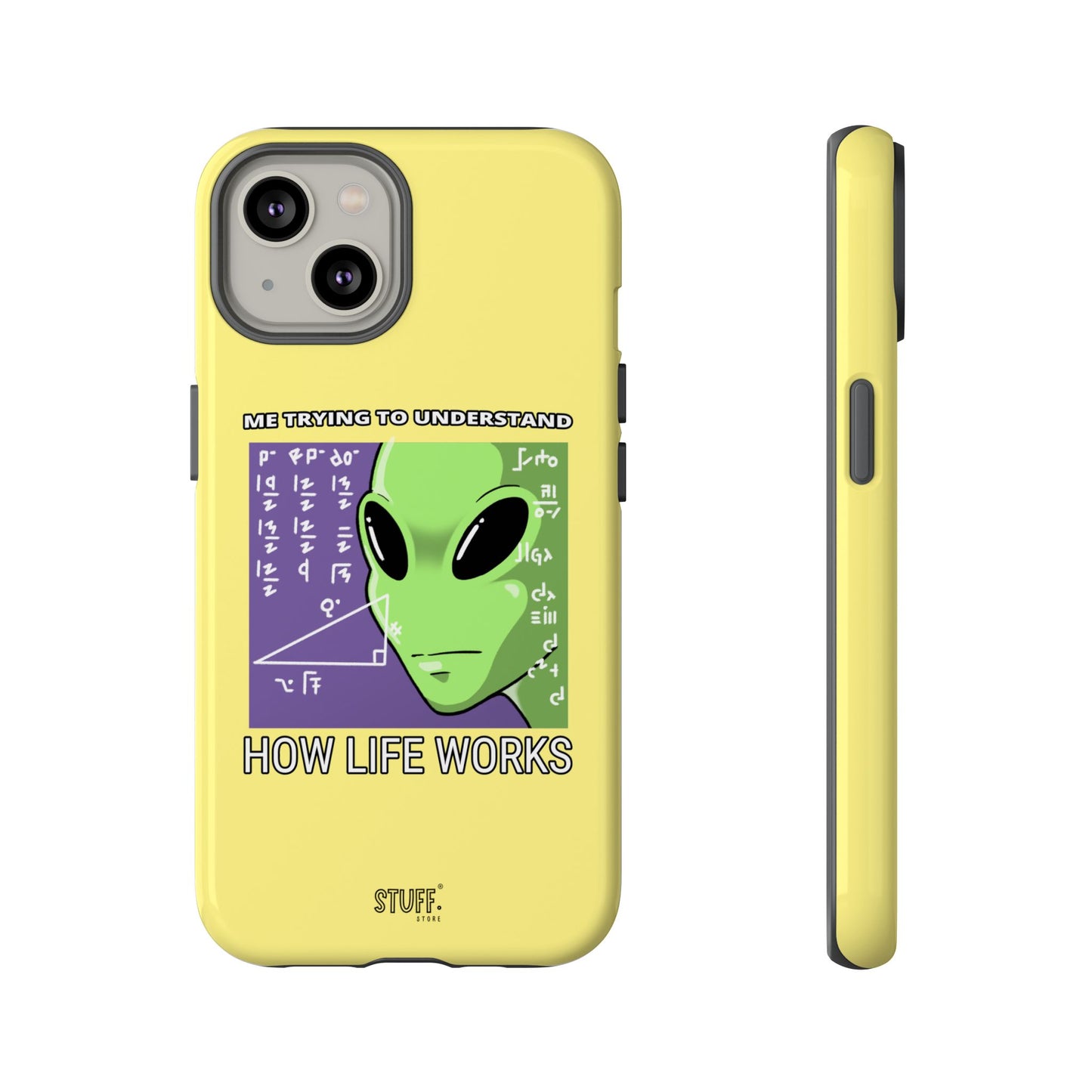 Confused Alien Case | Coque résistante Dual Protect anti-choc