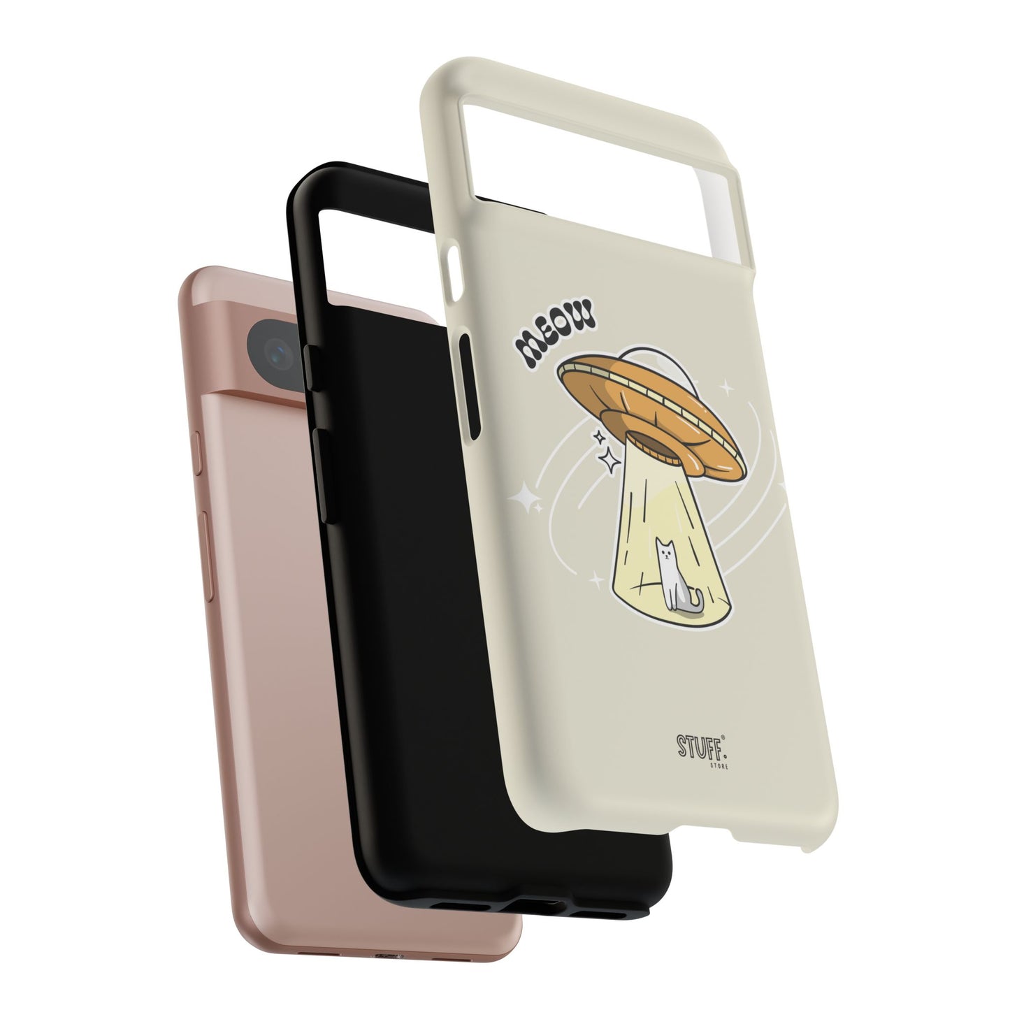UFO Case | Coque résistante double protection avec Design OVNI fun