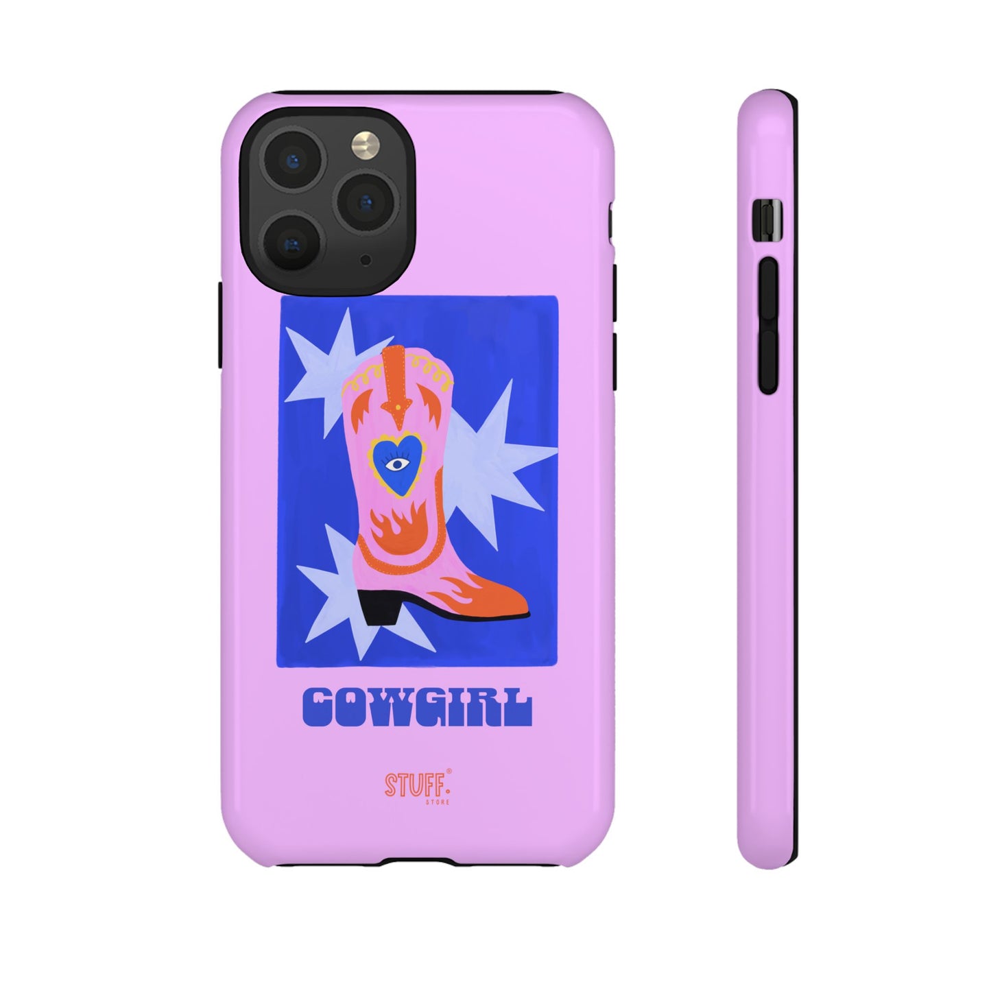Cowgirl Case | Cose résistante double protection avec Design Western