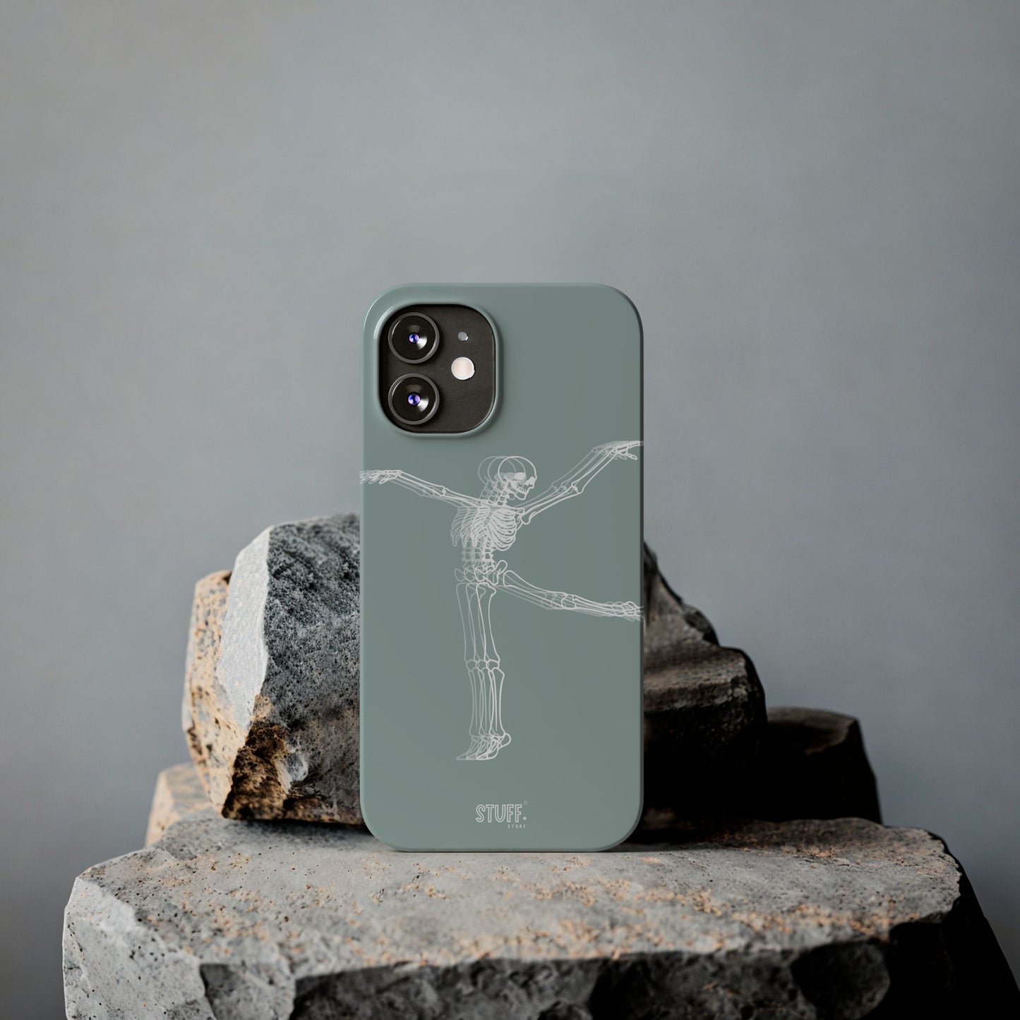 Bone-a-Rina | Coque slim durable et anti-chocs avec Design de Squelette Ballerine