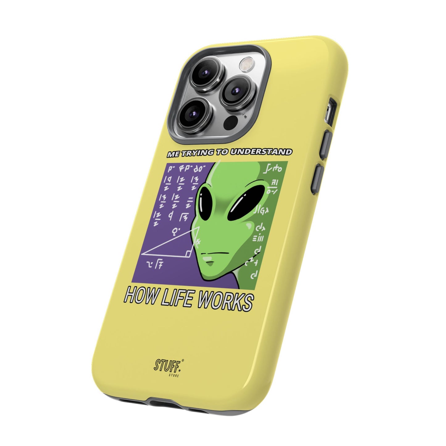 Confused Alien Case | Coque résistante Dual Protect anti-choc