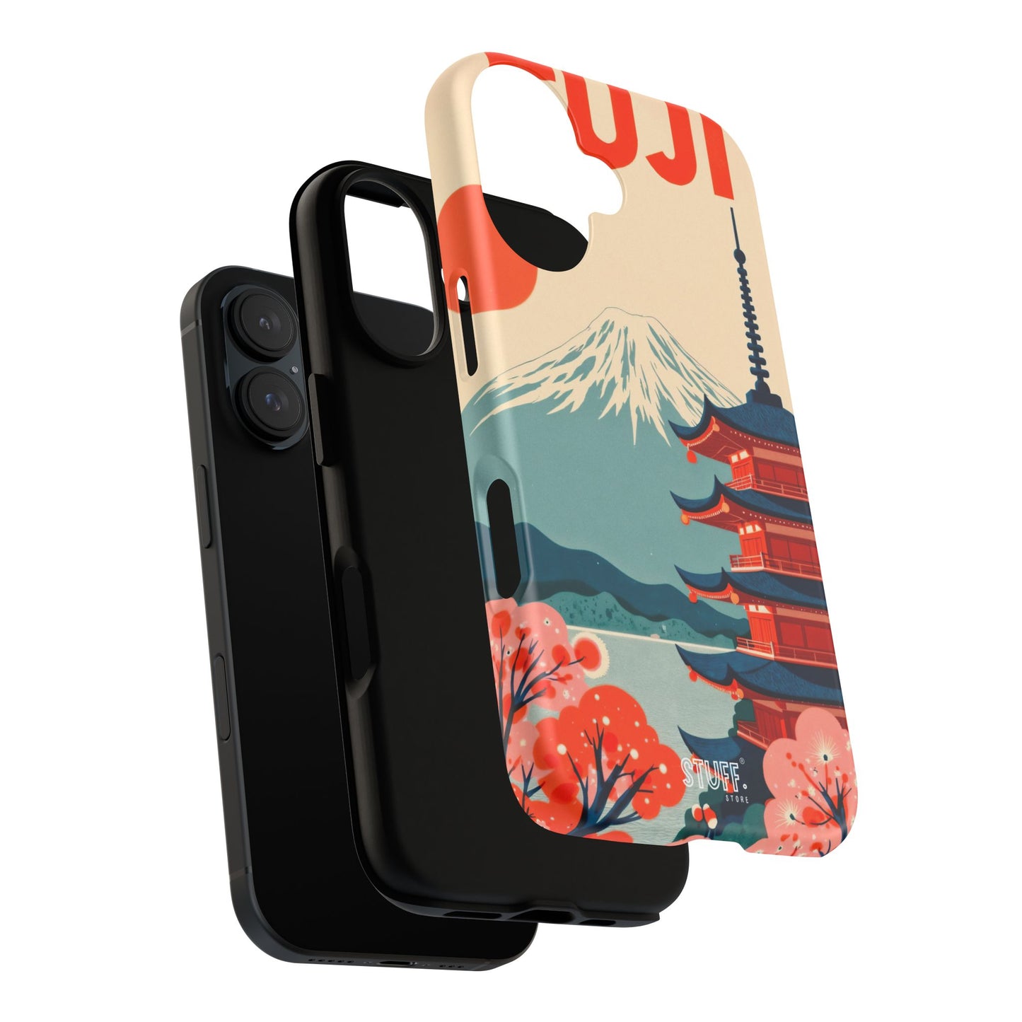 Fuji Case | Durable double protection case with Mount Fuji design