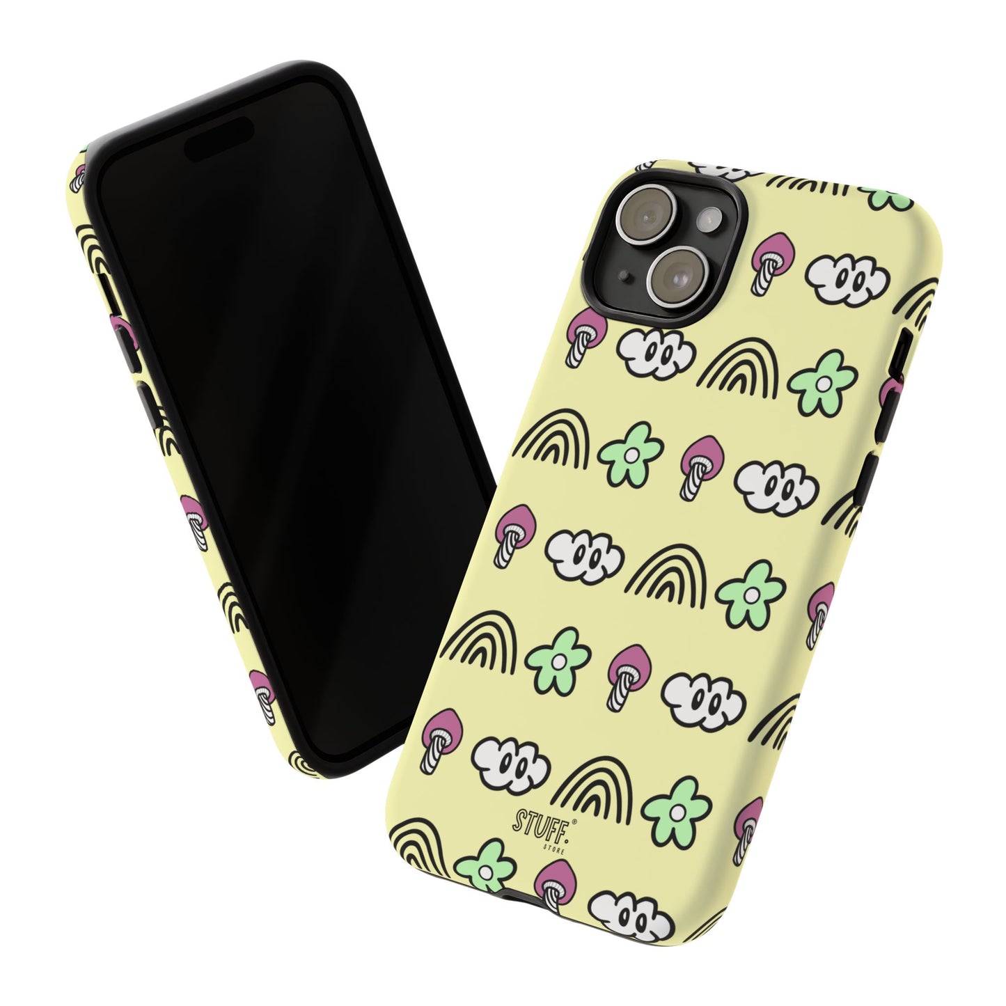 Pixie Case | Coque résistante double protection — Collection Pixie — Jaune
