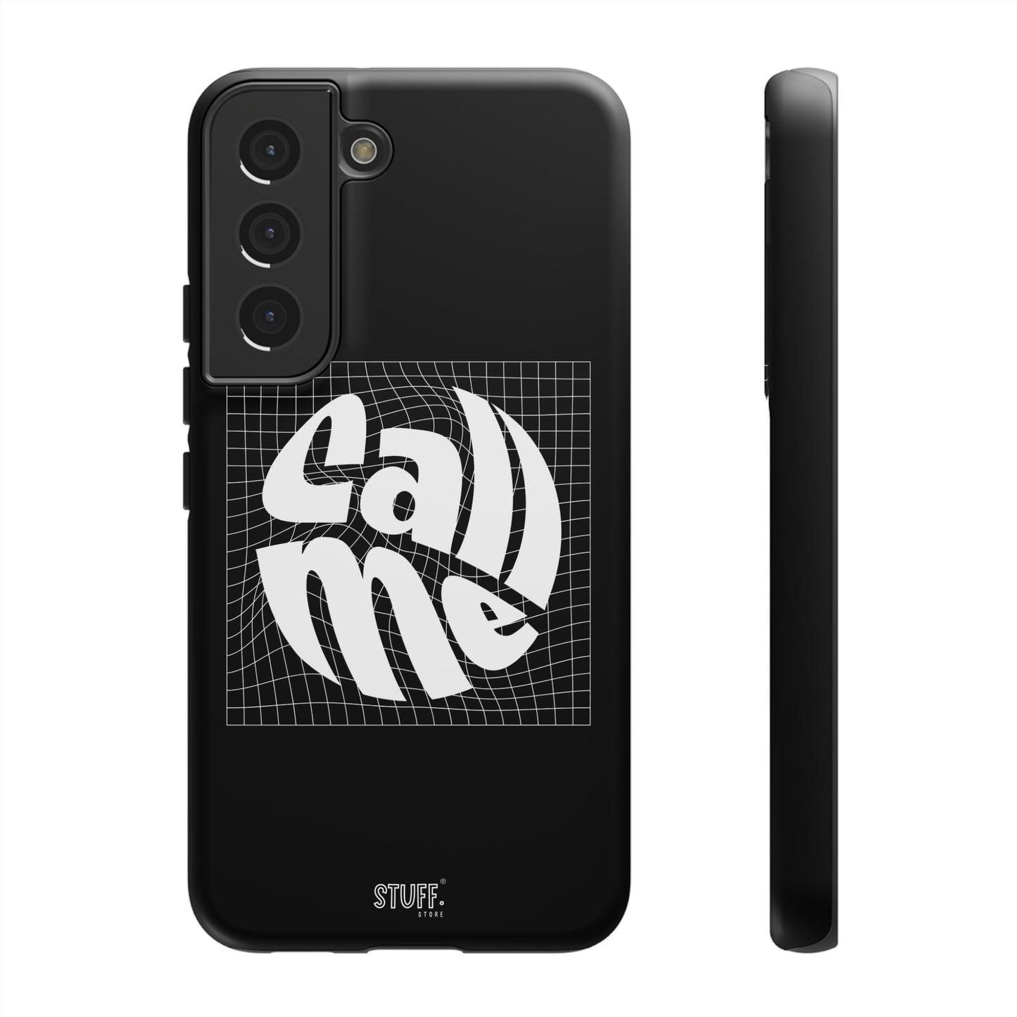 Call Me Case | Coque résistante double protection - Noir Effet Mat