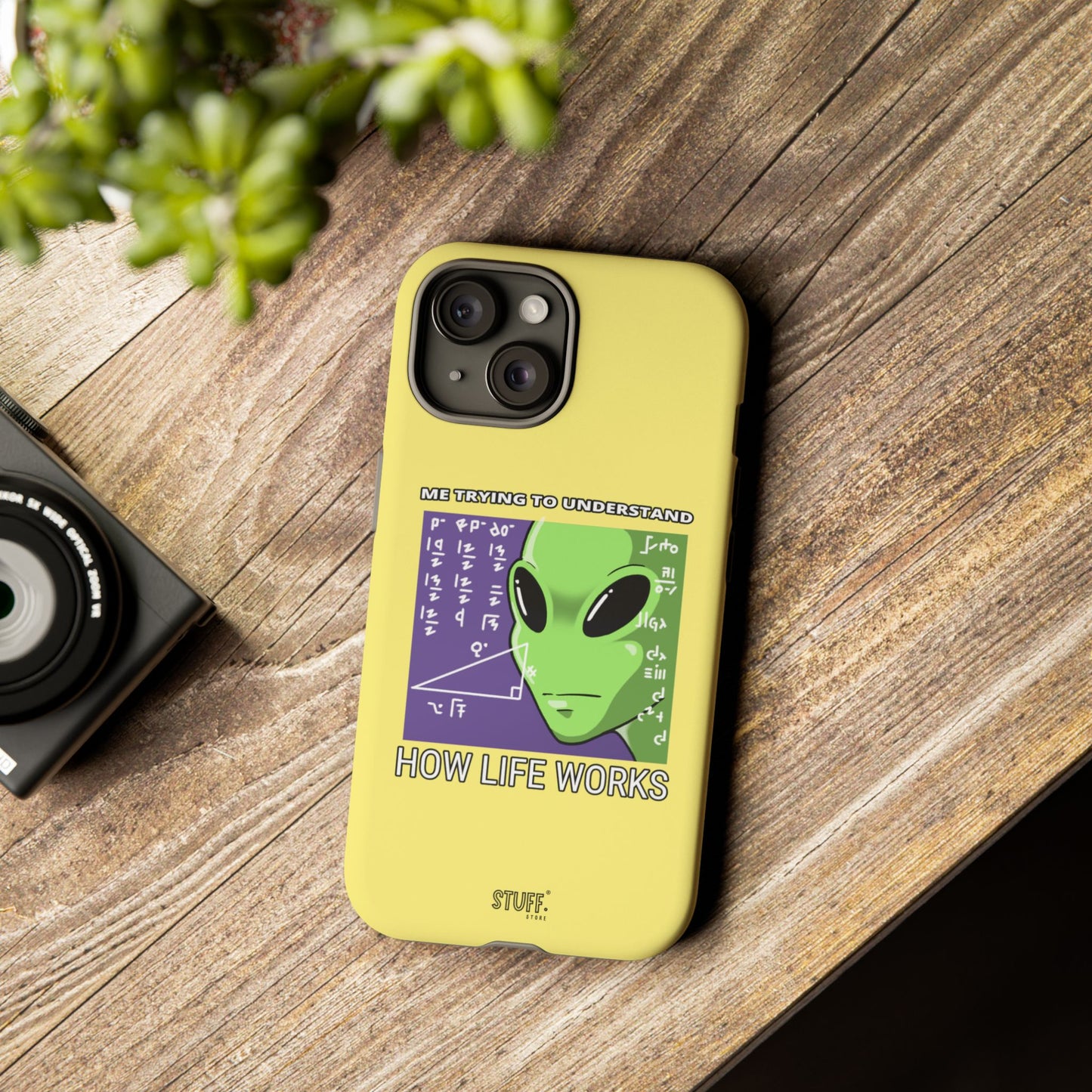 Confused Alien Case | Coque résistante Dual Protect anti-choc