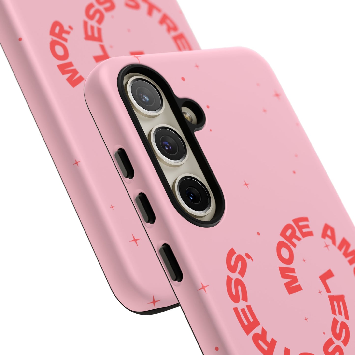 More Amor Case | Coque résistante double protection avec phrase Bienveillante
