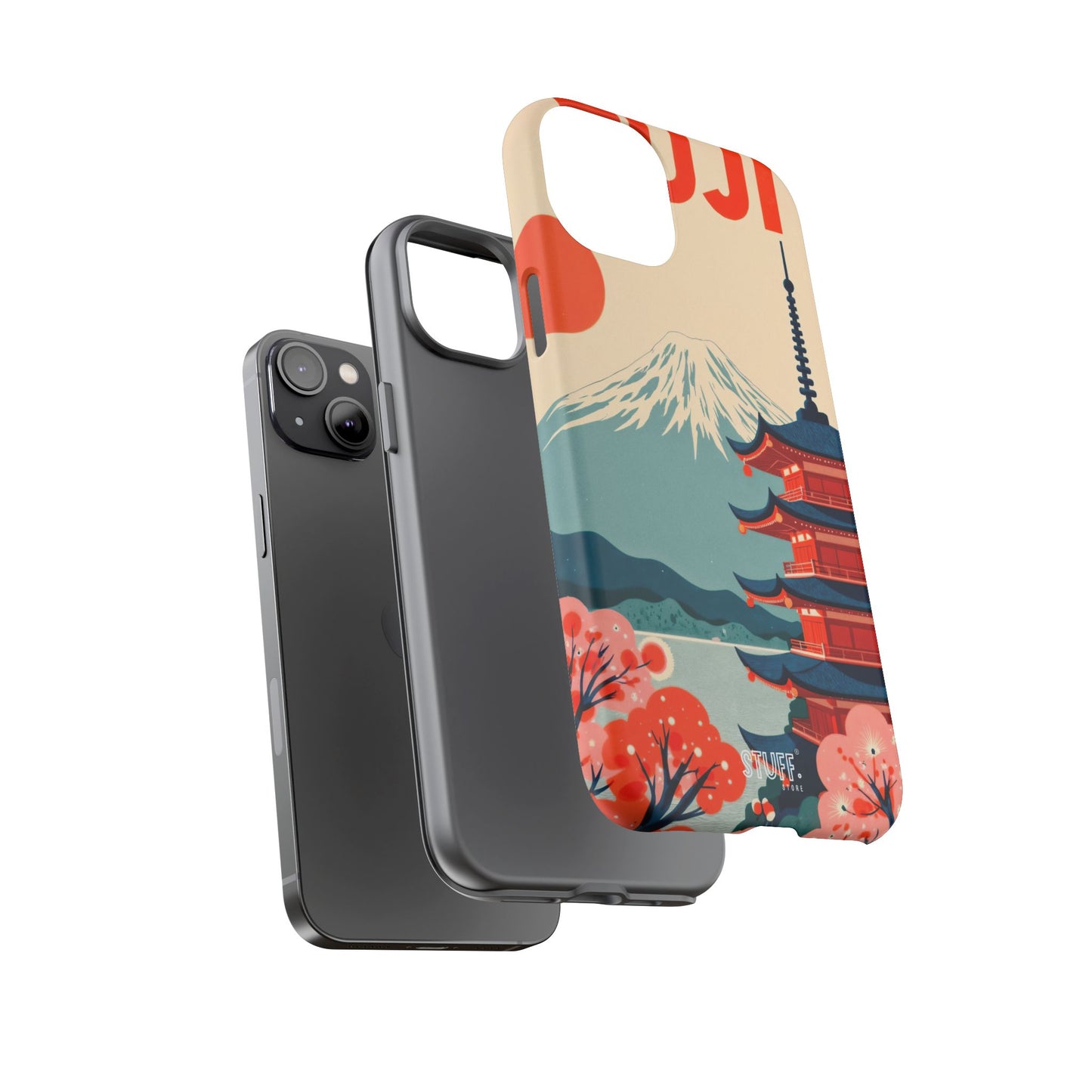 Fuji Case | Durable double protection case with Mount Fuji design