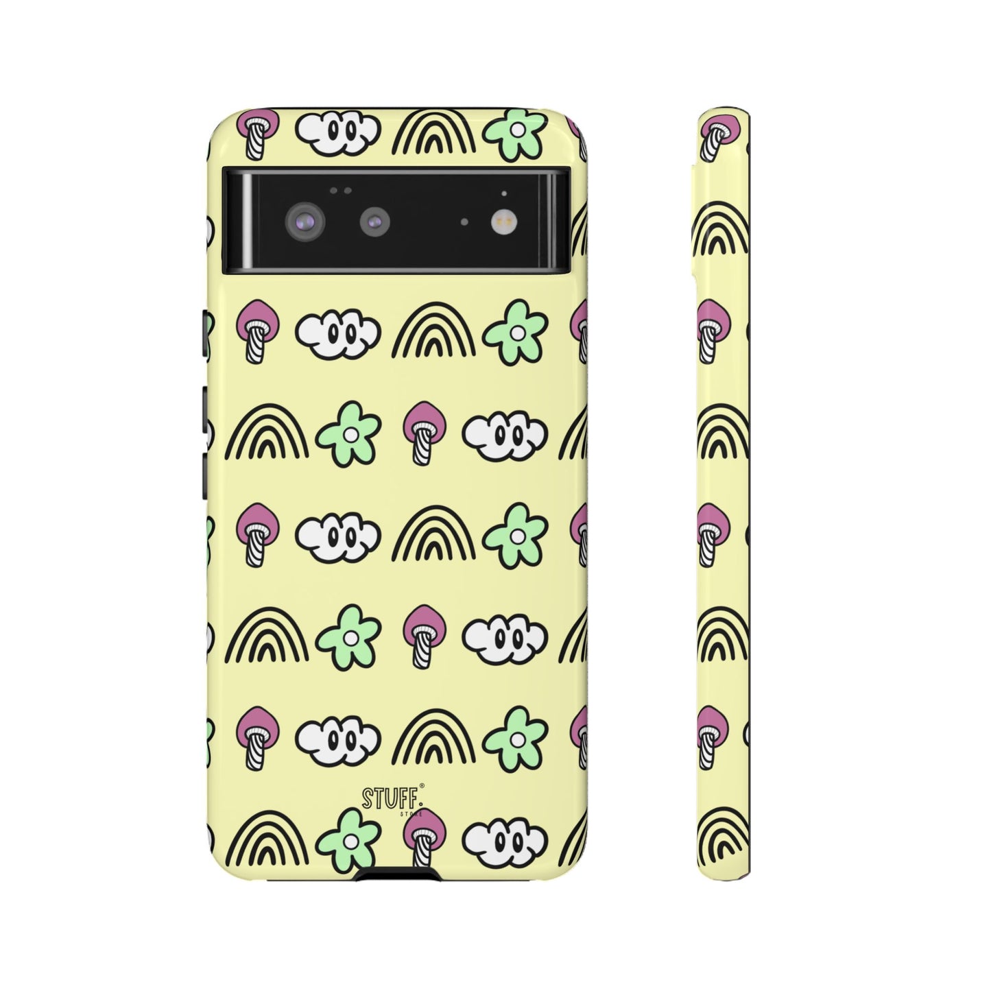 Pixie Case | Coque résistante double protection — Collection Pixie — Jaune