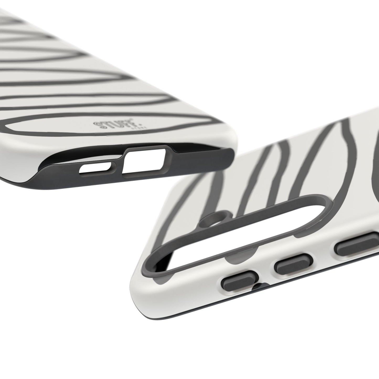 Loopy Case | Coque résistante double protection - Motif cercles abstraits