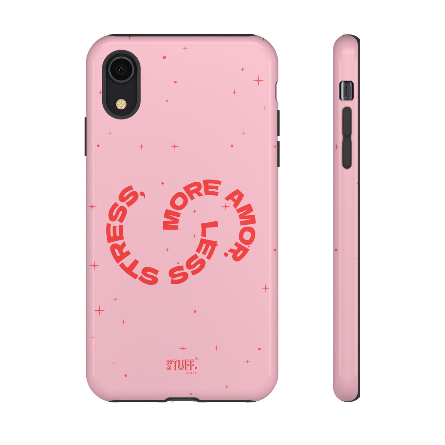 More Amor Case | Coque résistante double protection avec phrase Bienveillante