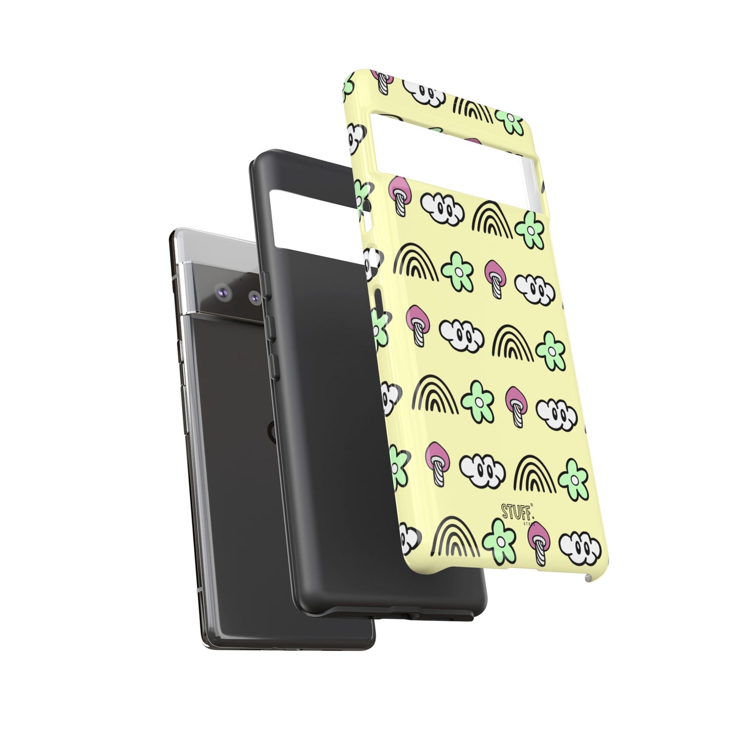 Pixie Case | Coque résistante double protection — Collection Pixie — Jaune