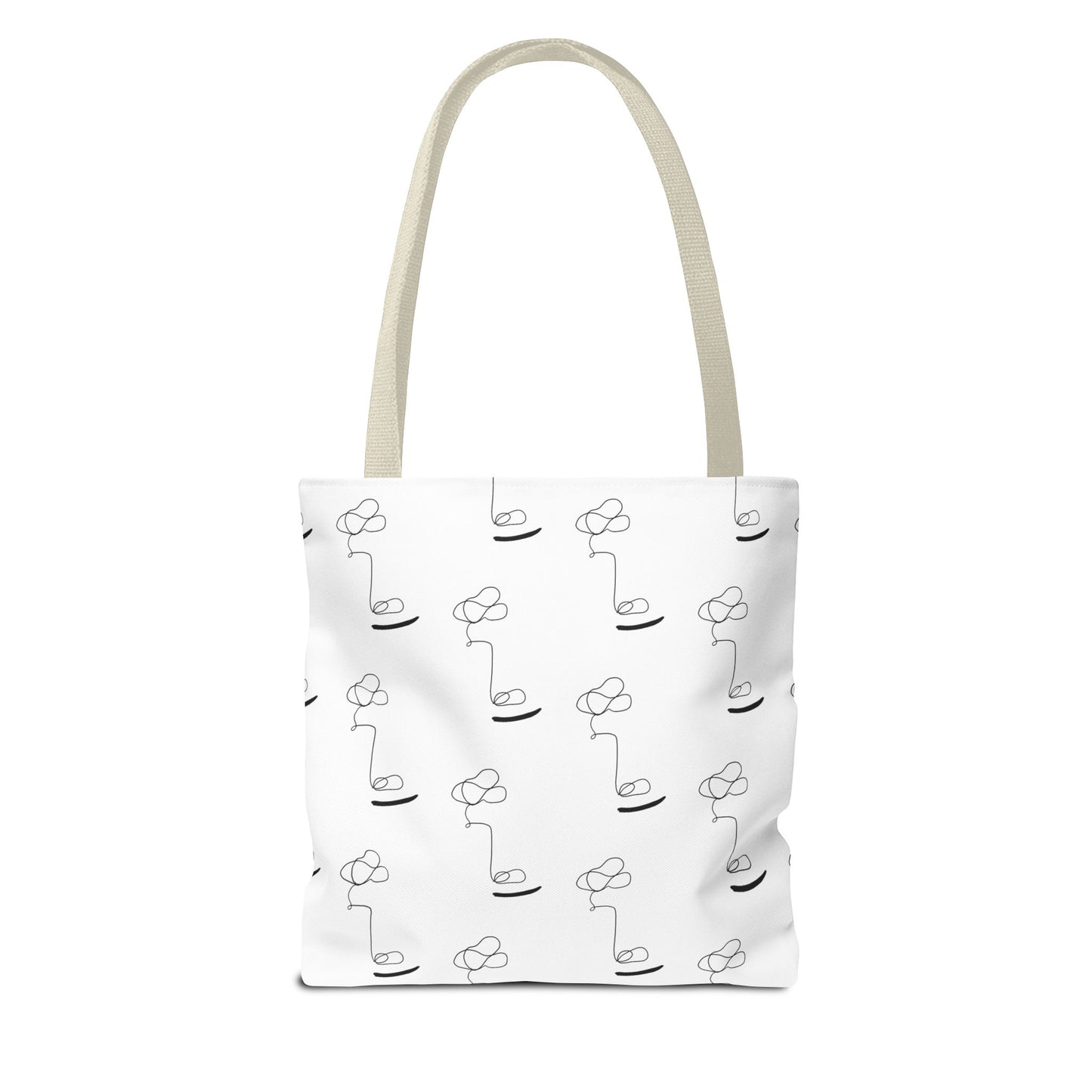 He’s Art Tote Bag | Sac cabas résistant et durable avec design one-line
